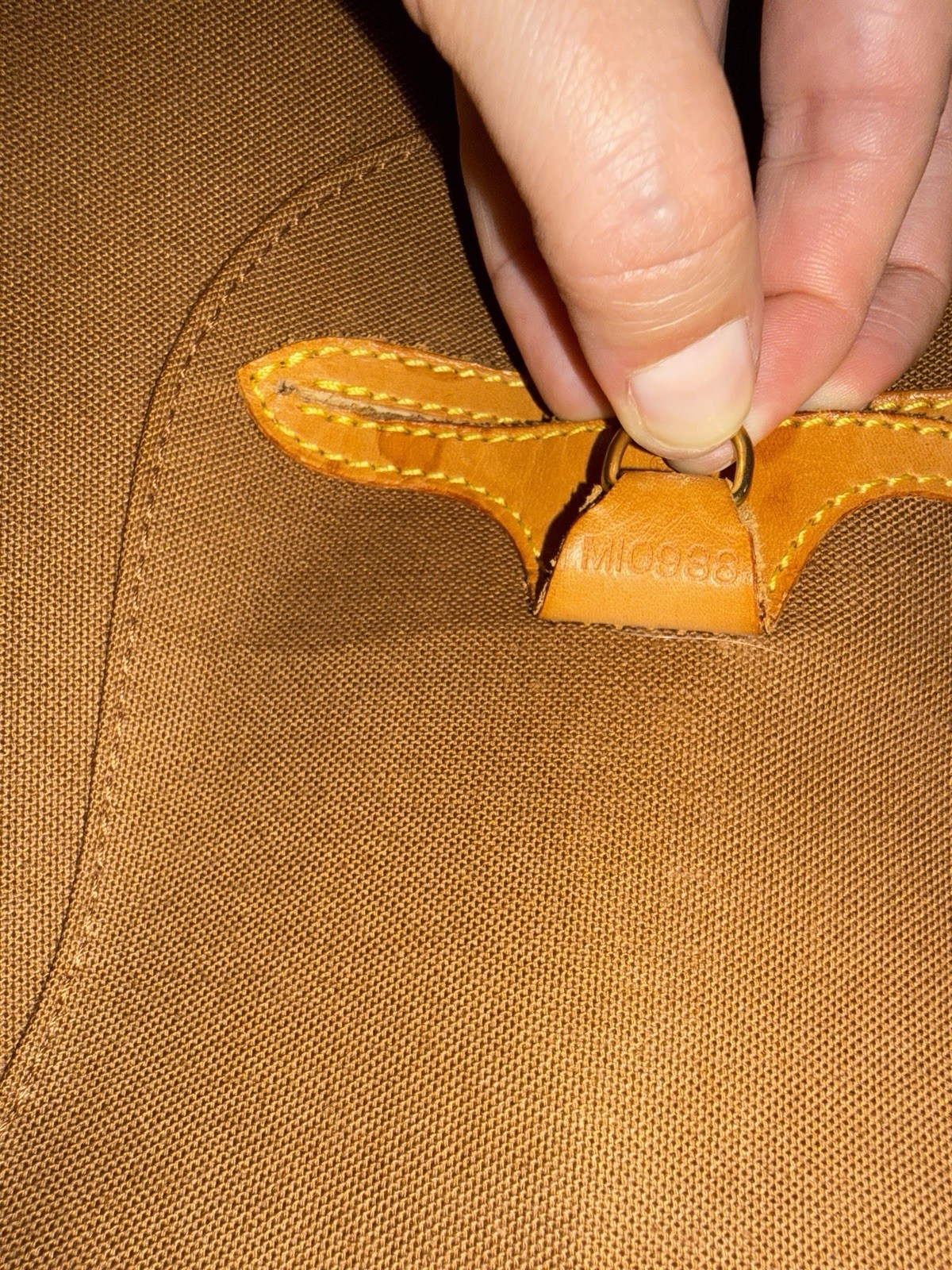 Vintage Y2K Louis Vuitton Monogram Ellipse PM Bag France 2000 w/auth Lock & Key