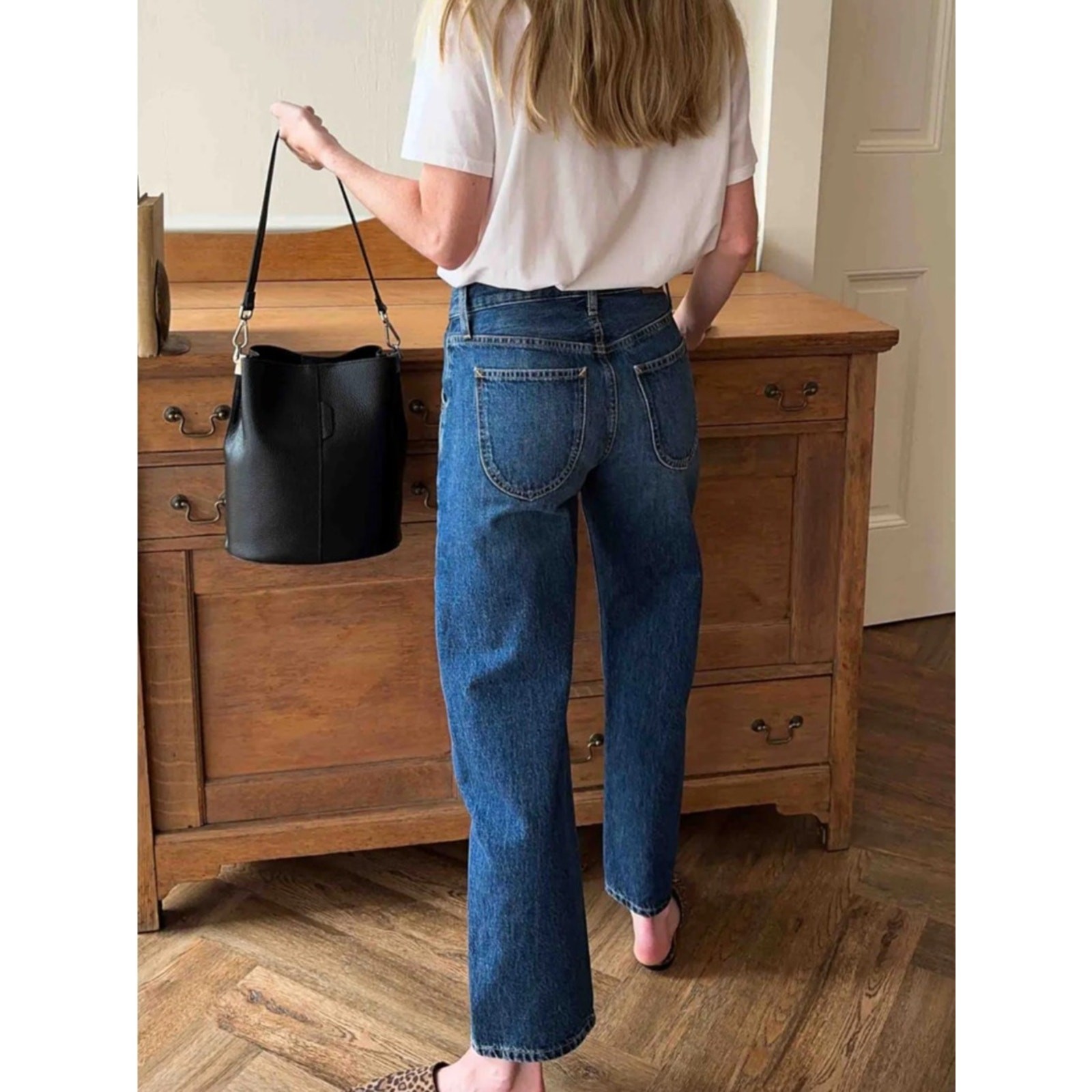 Twin Doves Denim by Emerson Fry The Barrel Jean in Dark Nova size 24