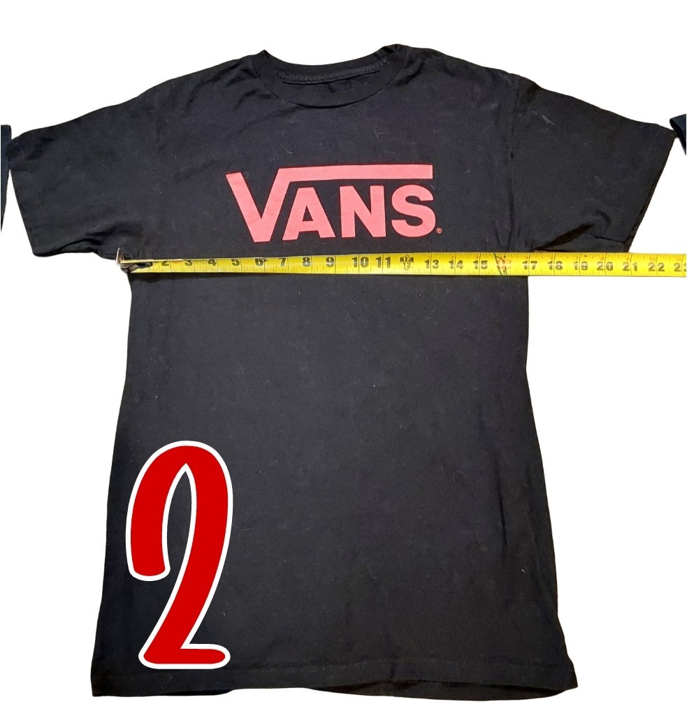 Lot of 3 Men’s Small Skate T-Shirts Thrasher Flame VANS NEFF Garfield Bundle S