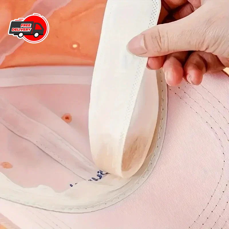 Sweat Absorbing Hat Pads 10/50/100pcs Adhesive Cap Liner Size Reducer