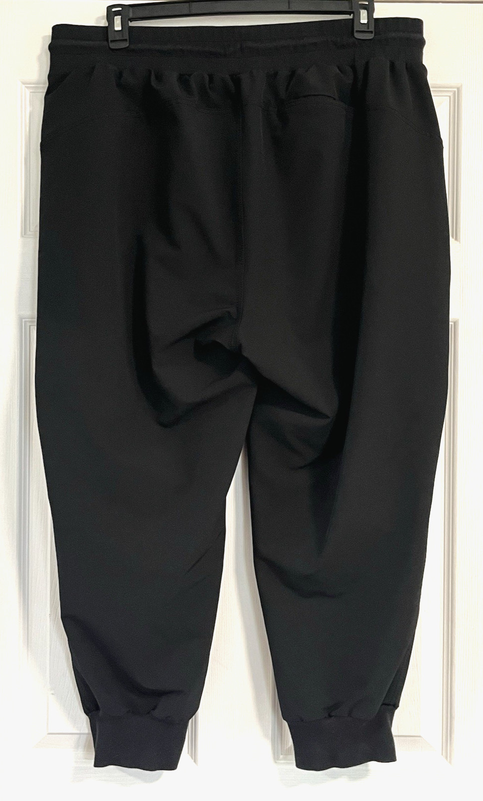 Old Navy Stretchtech All Seasons Jogger Pants Womens 2X Black Water Repellent