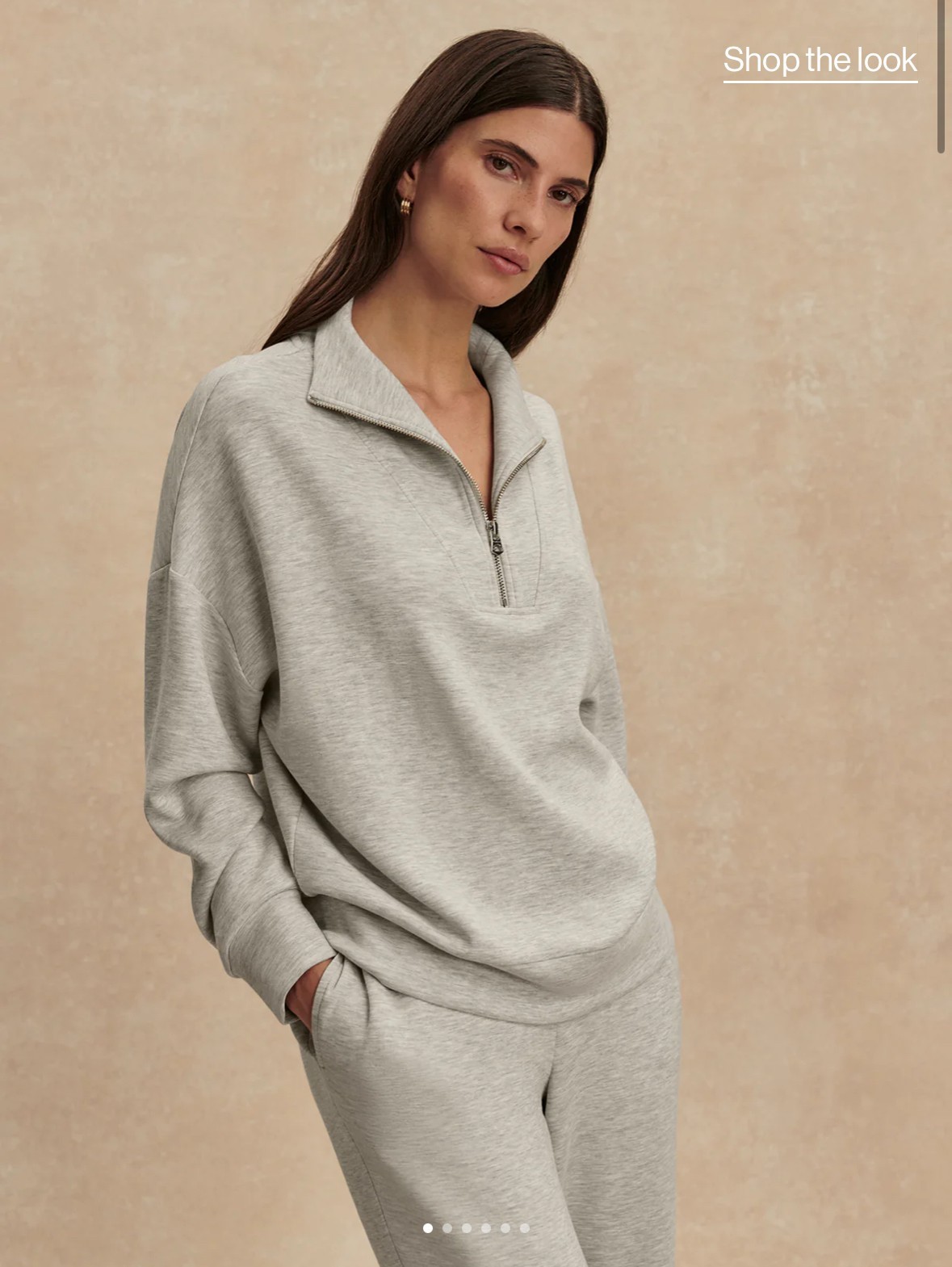 Varley Hawley Half-Zip Sweat – CHOOSE SIZE – CHOOSE COLOR – BRAND NEW