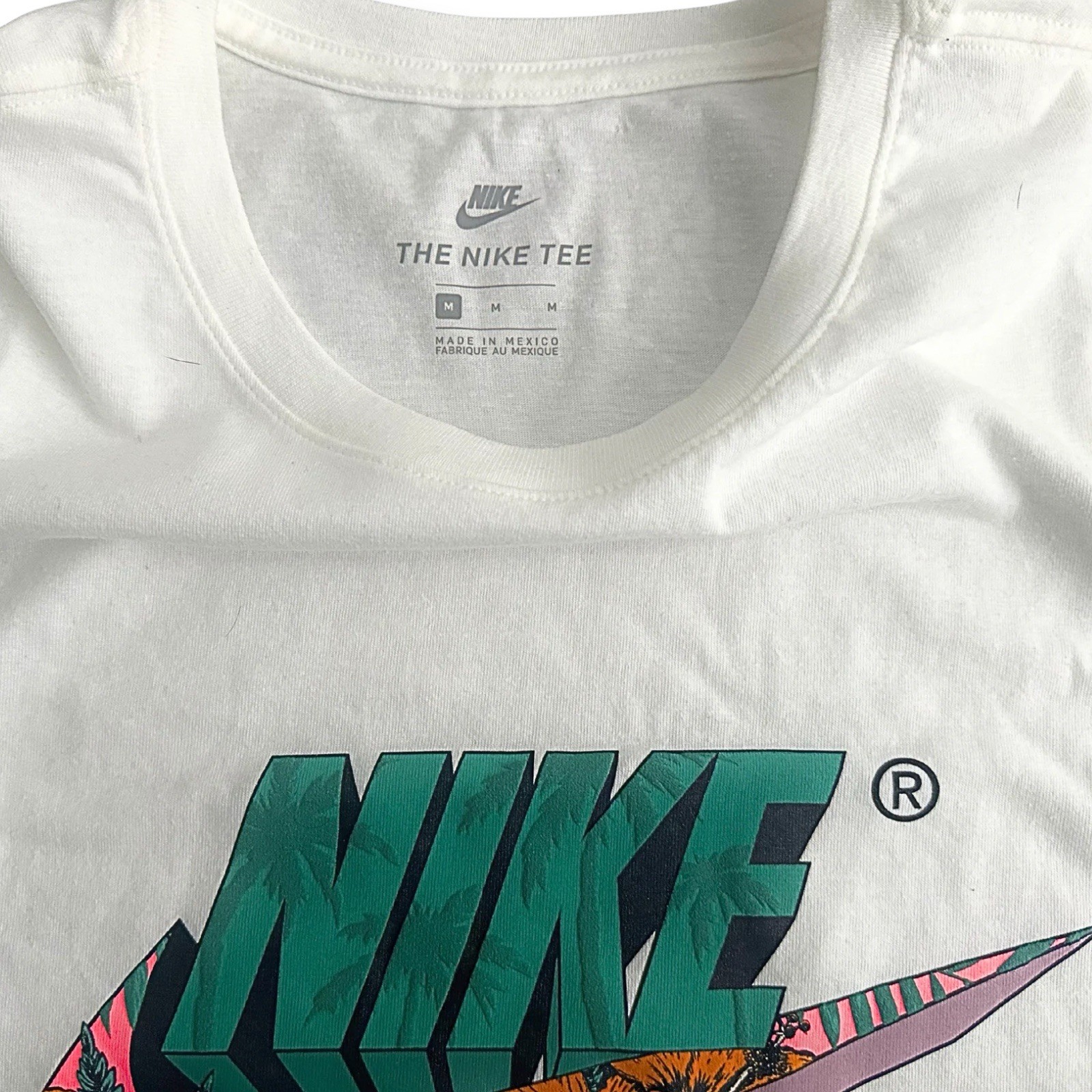 Nike South Beach Miami Tropical Floral Graphic Tee Streetwear NEW Mens Medium