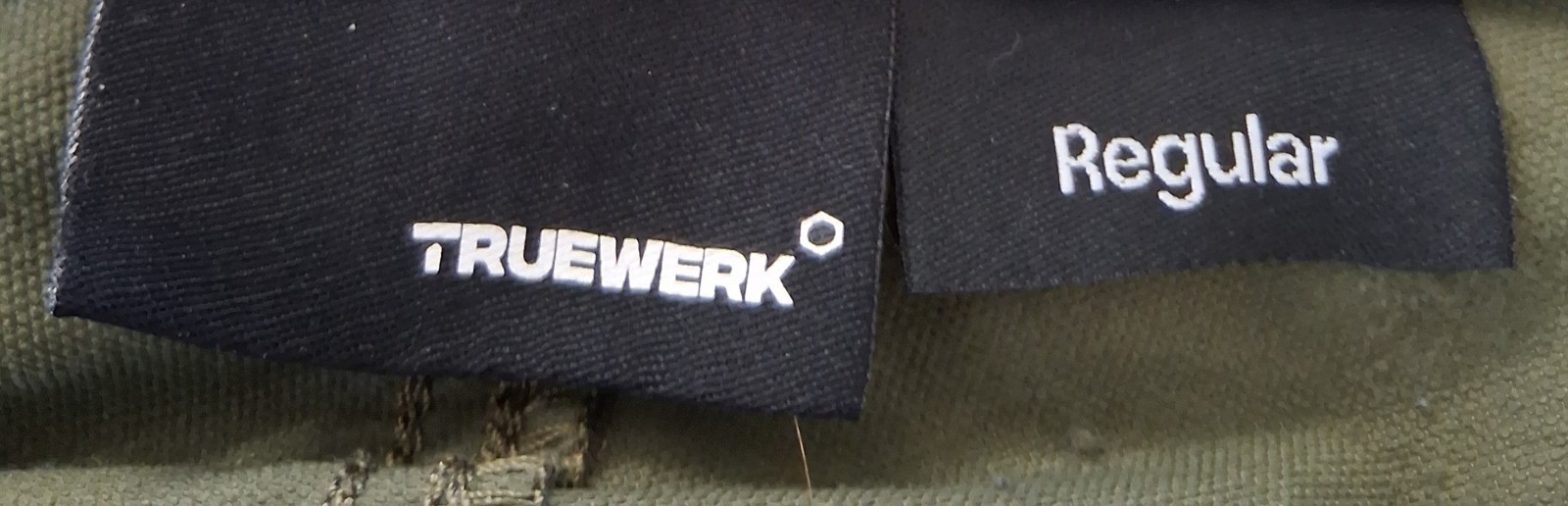 Truewerk T1 Werk Pants Durable Lightweight Cargo Olive Womans Size 16 (36×30)