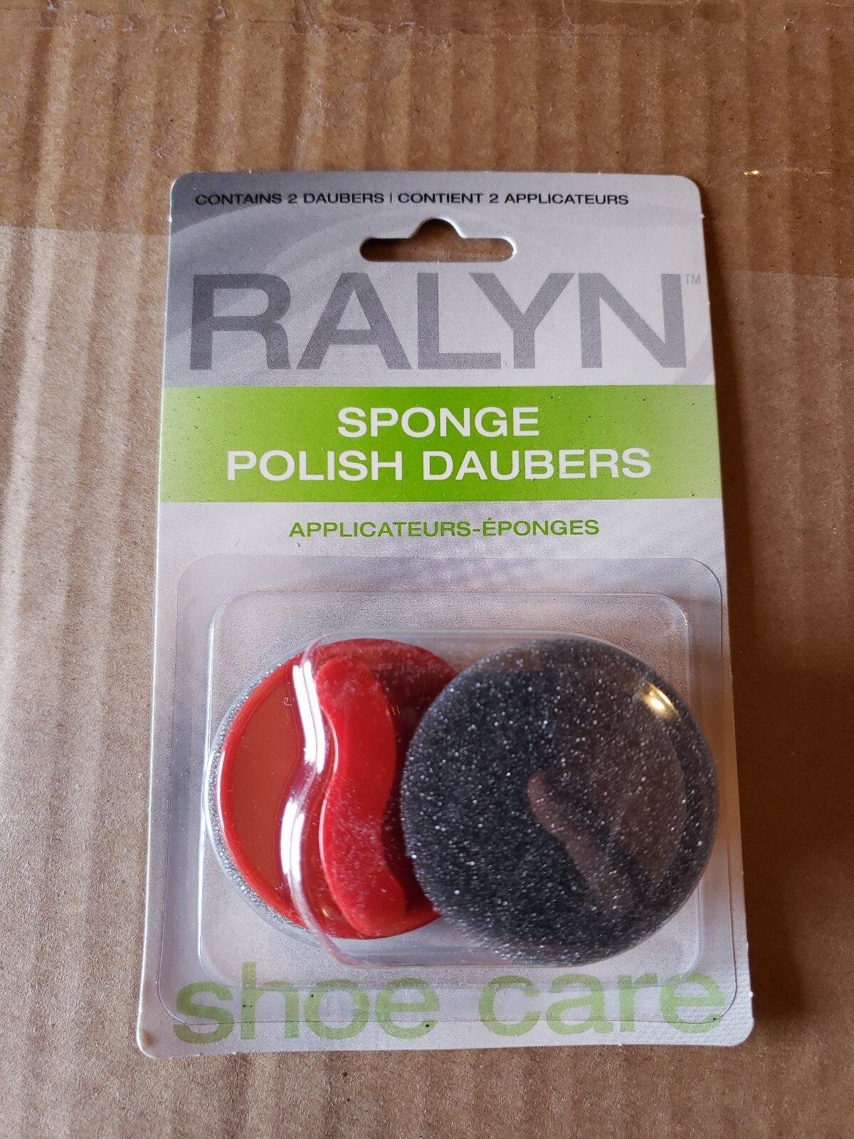 Ralyn Sponge Polish Daubers Pack Of 2 – Shoes, Boots, Handbags Cream Sponge