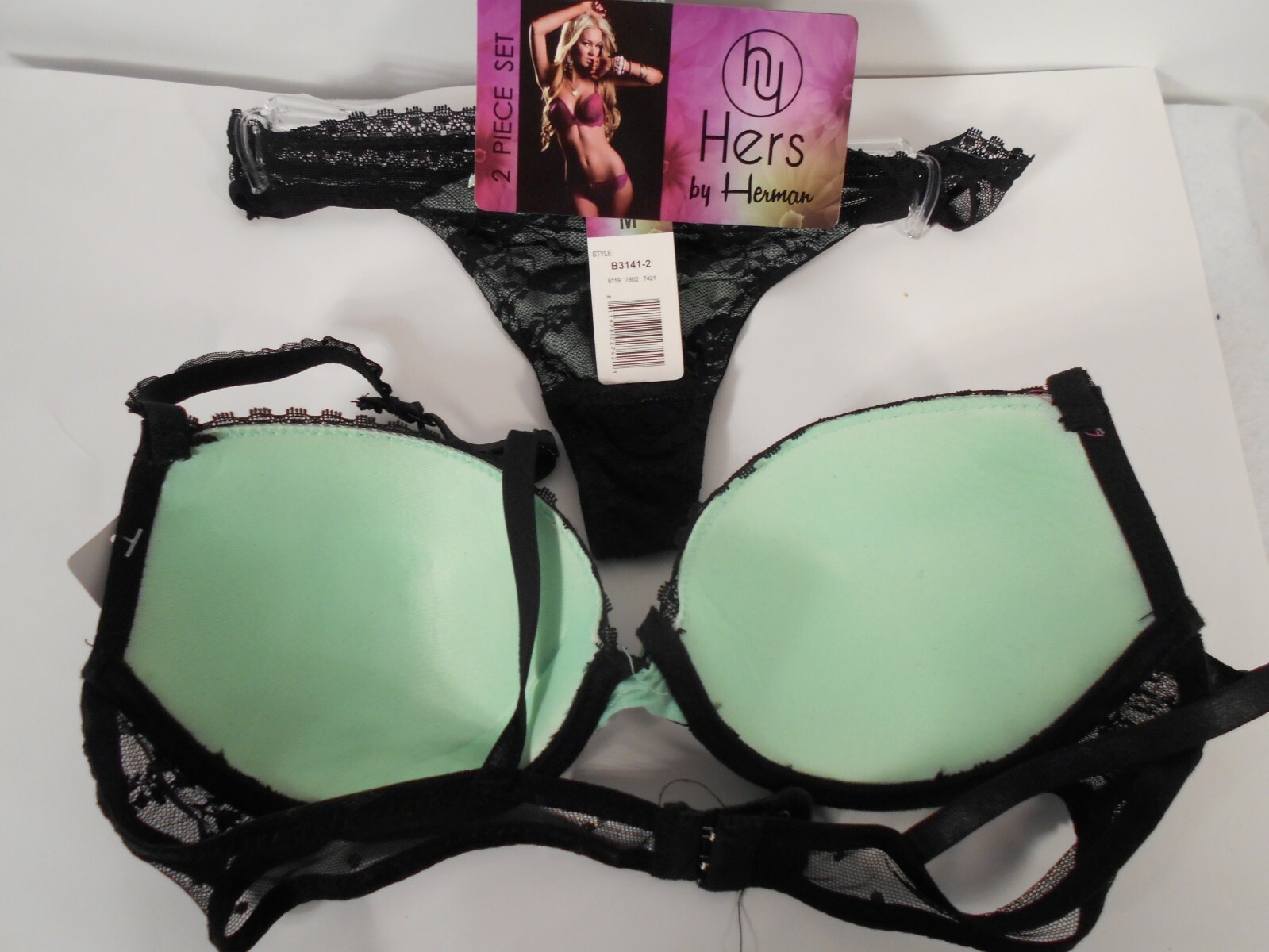 Hers By Herman Bra & Panties Set