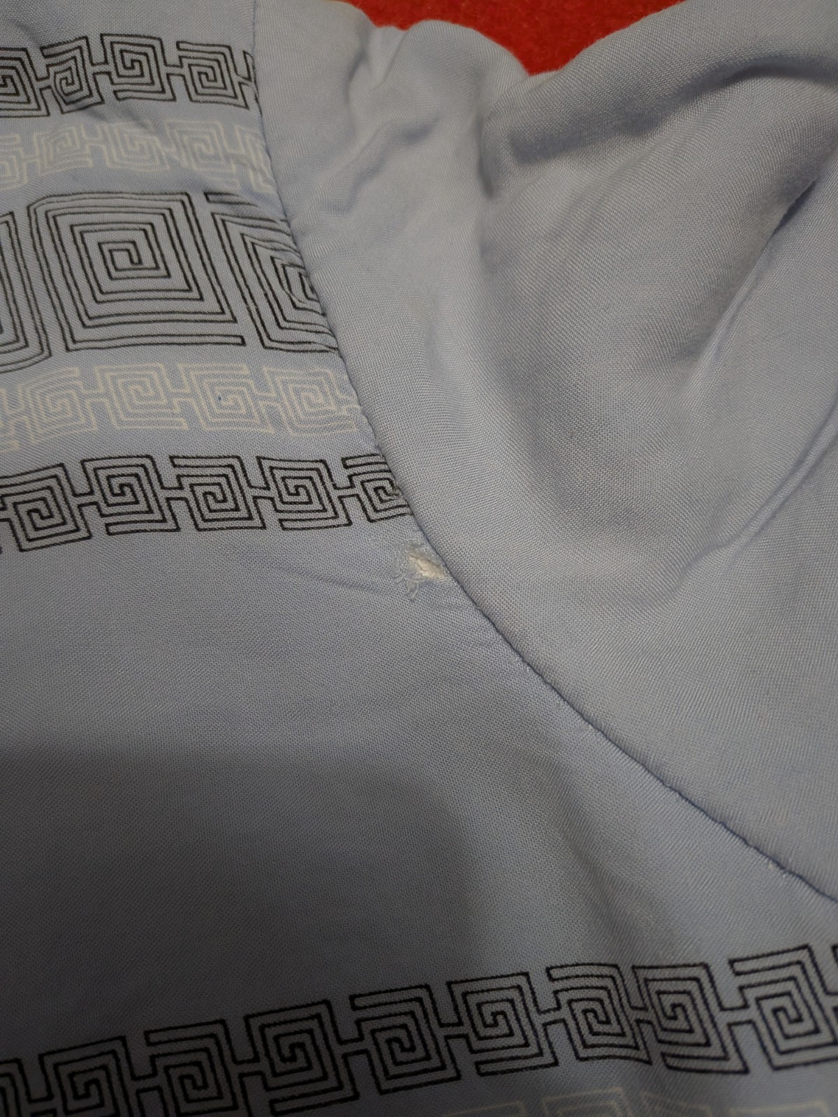 VTG 50s 60s Sun City Casuals Of Miami USA Terry Cloth Aztec Print Beach Shirt L