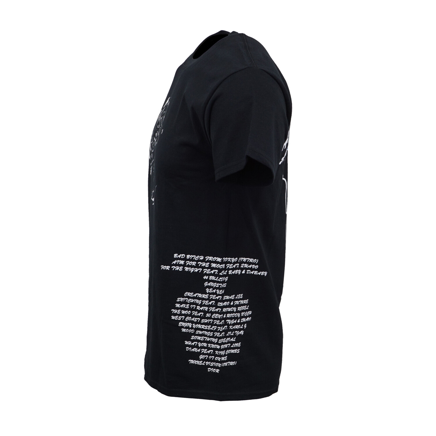 POP SMOKE X VLONE TRACKLIST T SHIRT NEW