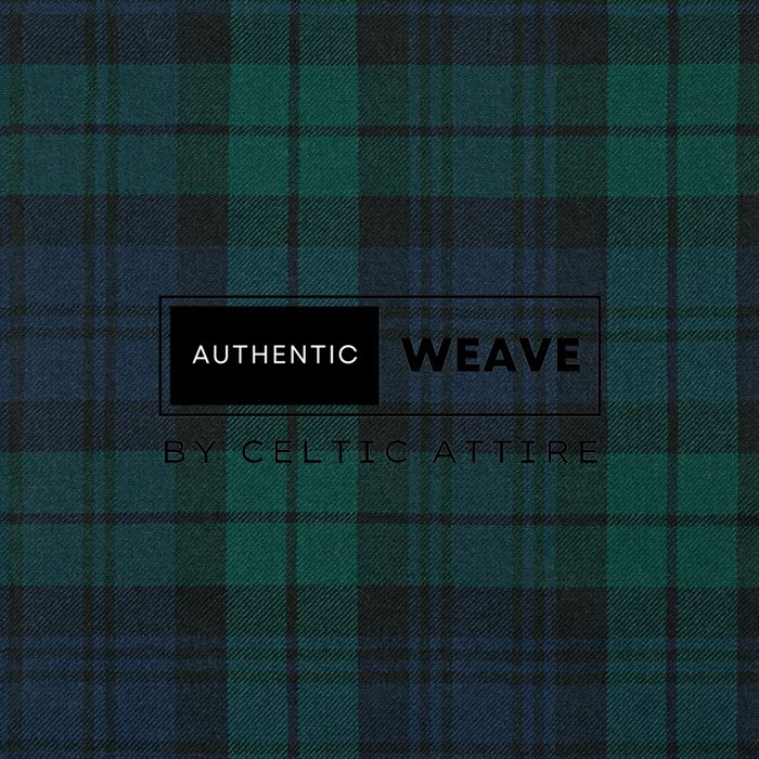 Black Watch Tartan Kilt – 8 Yards – Utility – Hybrid Kilts by Celtic Attire