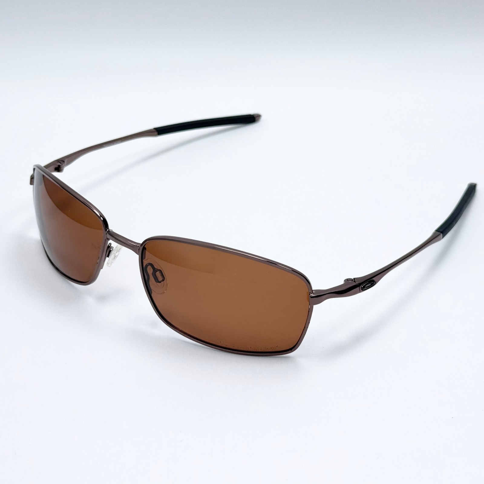Oakley Square Wire OO4075 Tungsten Polarized Sunglasses 60mm New