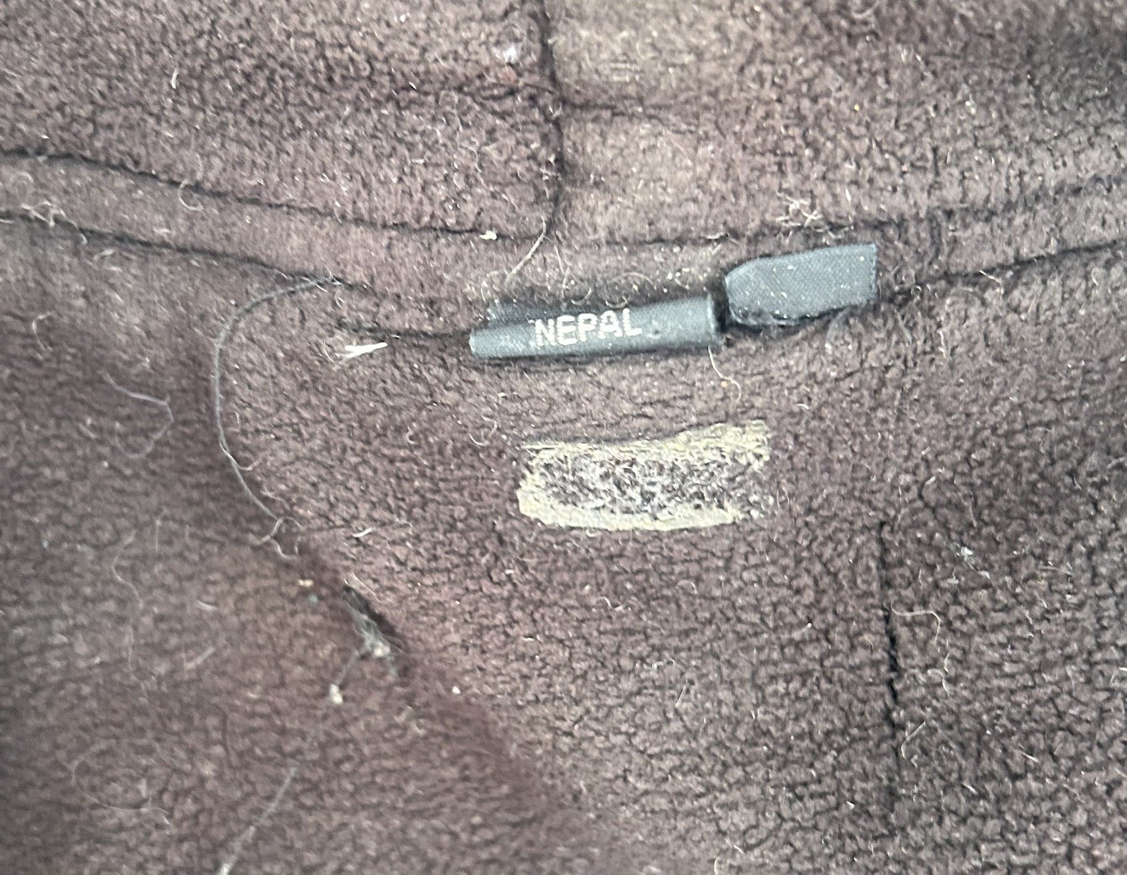 VTGLaundromat Nepal Wool Fully Lined Full Zip Jacket Size M Southwestern Pattern