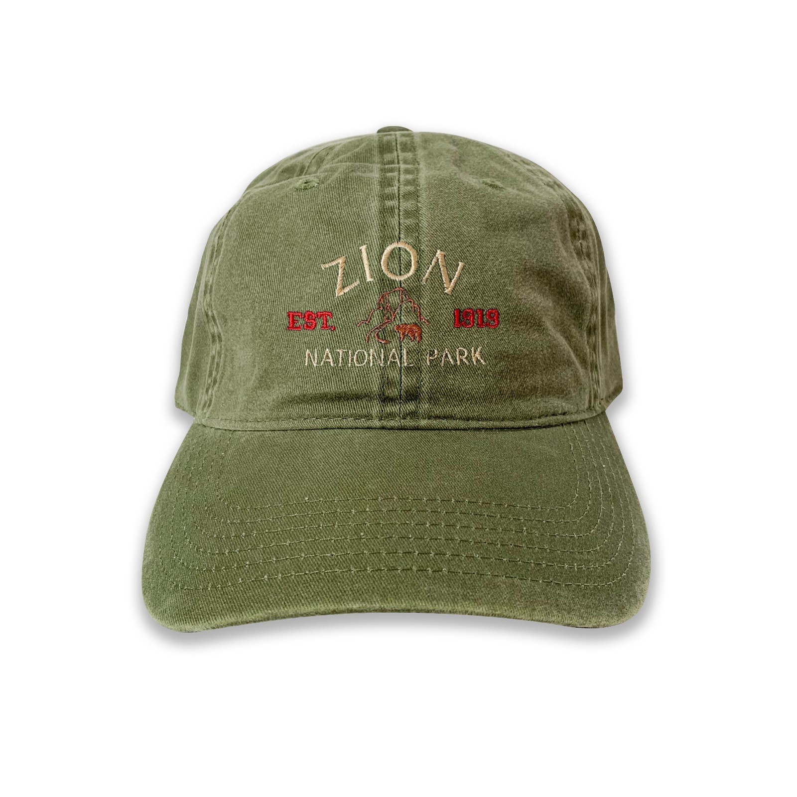 Zion National Park Embroidered Cap hat baseball hat travel hat nature hat