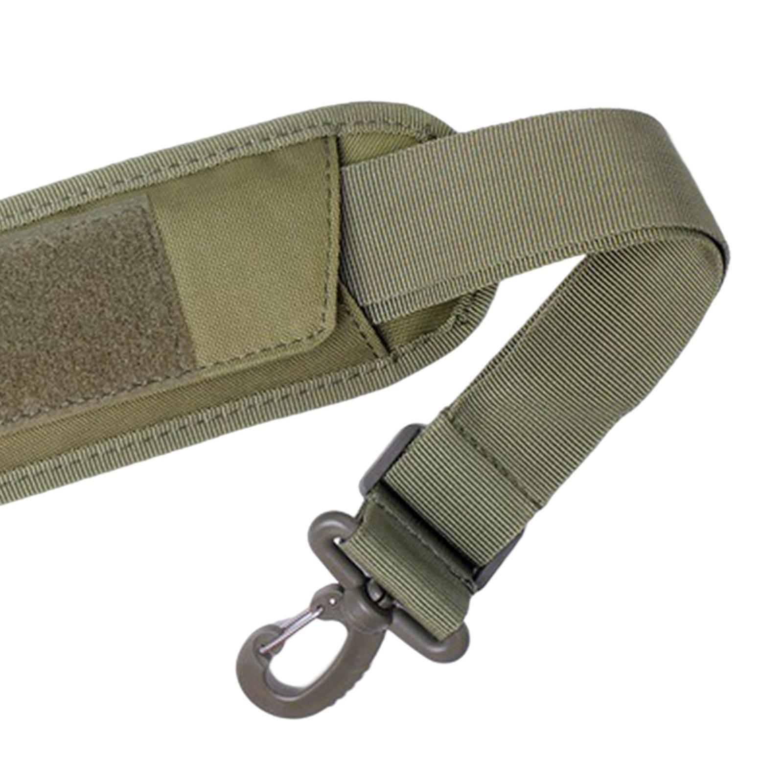 Green Adjustable Shoulder Strap Replacement with Thick Soft Pad Width 1.5in