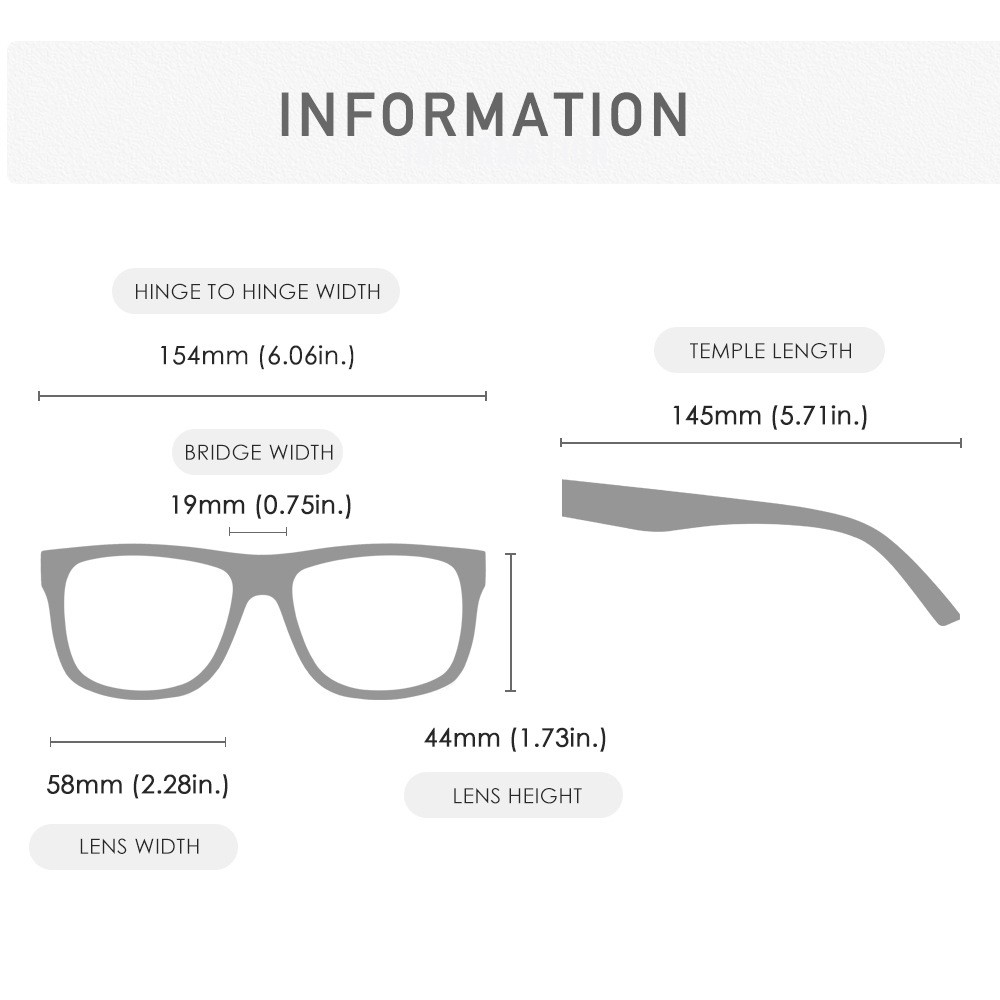 KDEAM Unisex Oversize Polarized Square Sunglasses Outdoor Driving Sport Glasses
