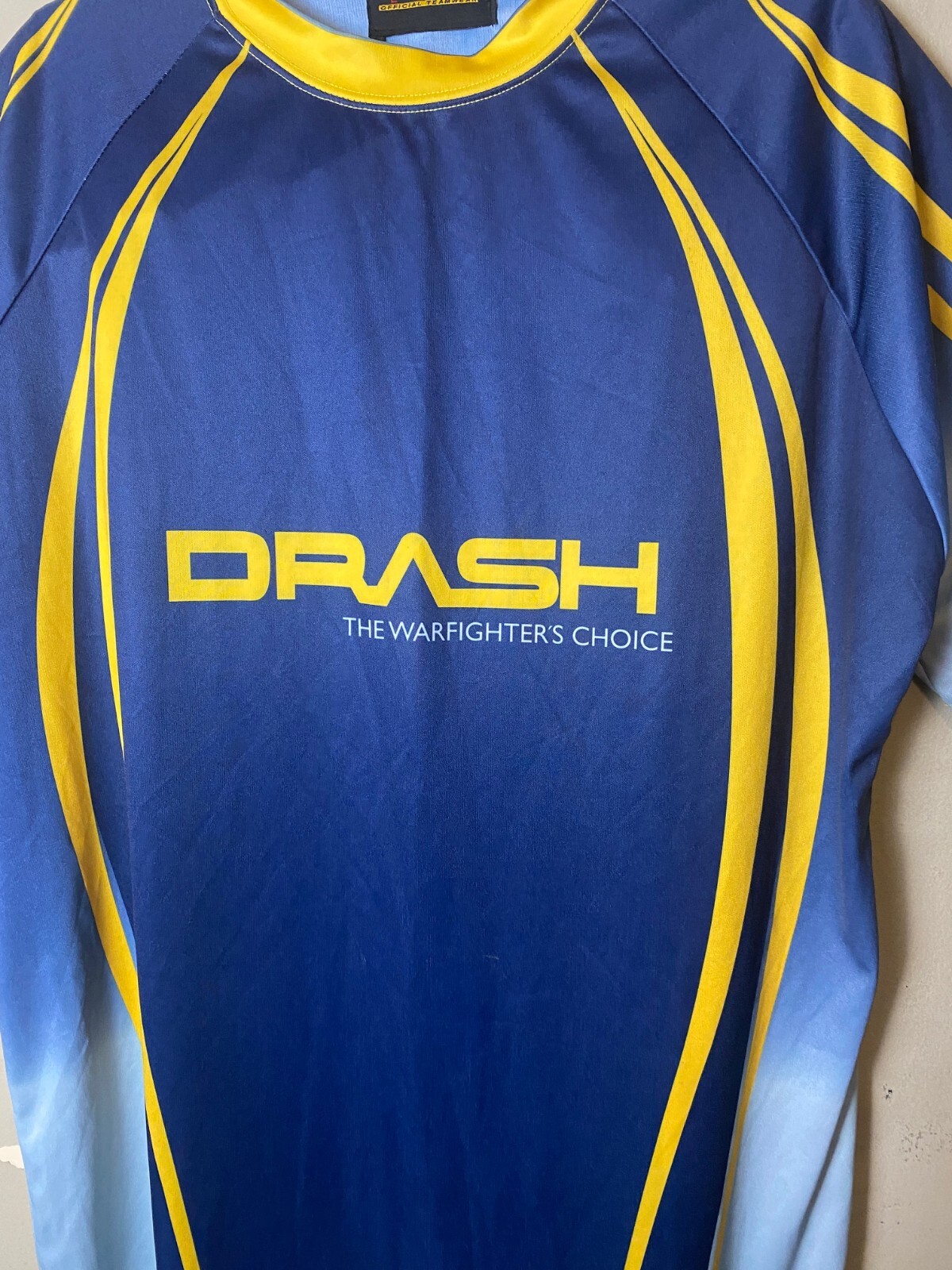 U.S NAVY UNITED STATES Drash War Fighter Choice Team Wear Jersey Shirt SZ L- New