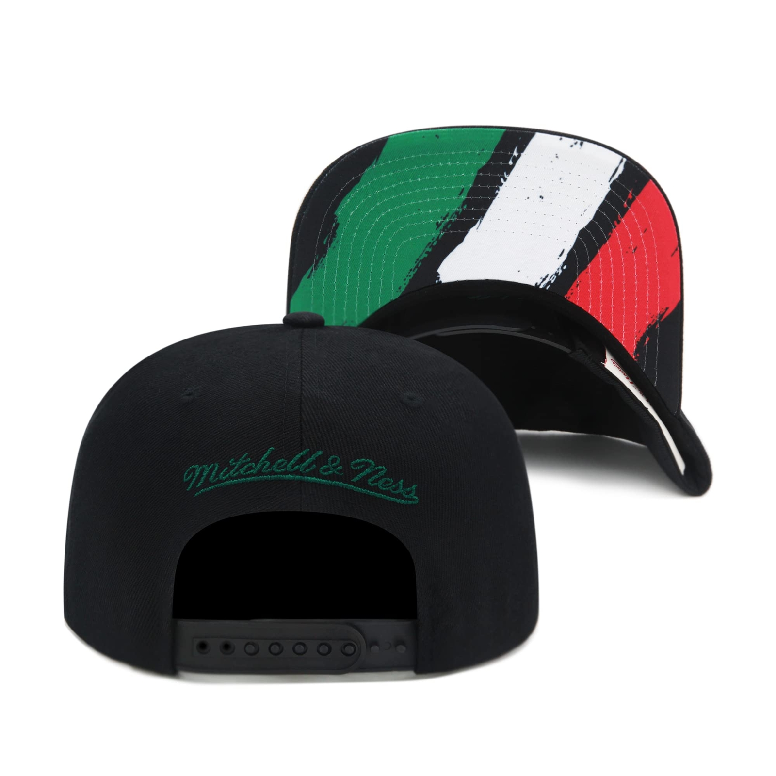 Mens Mitchell & Ness BRANDED CROPPED EAGLE SNAPBACK – MEXICAN FLAG