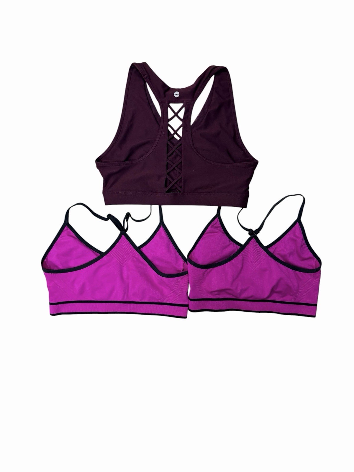 3 Avia Women’s Size L/XL Athletic Gym Sport Bra Gym Training Activewear