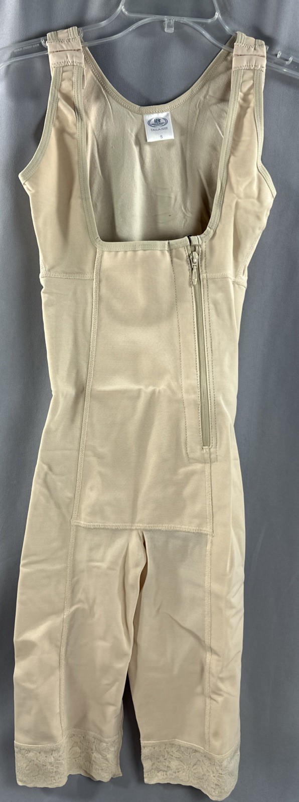 Body Shape Tech High Compression Faja Lateral Zipper Body Suit Size 3XL