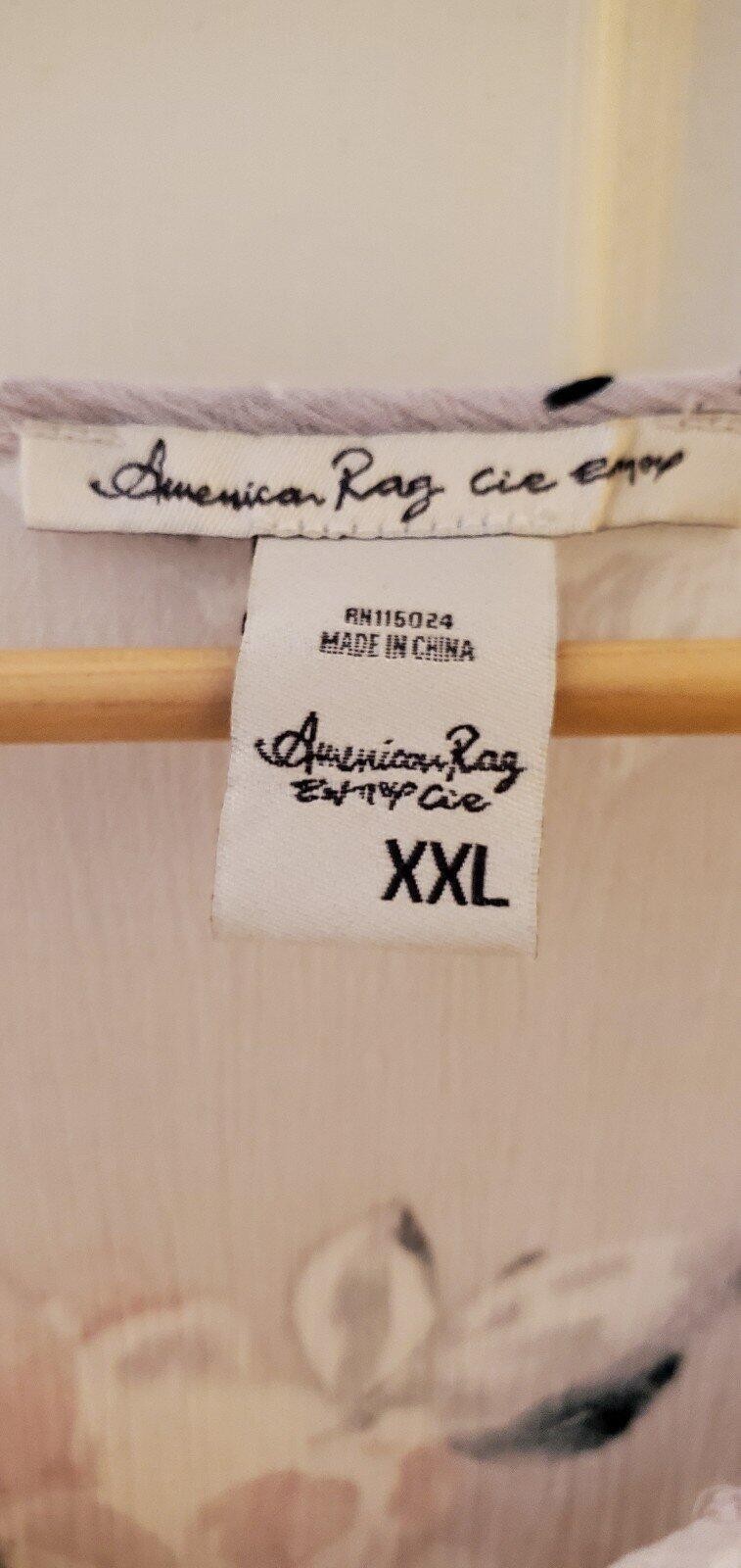 American Rag Floral Blouse NWOT – Junior XXL.