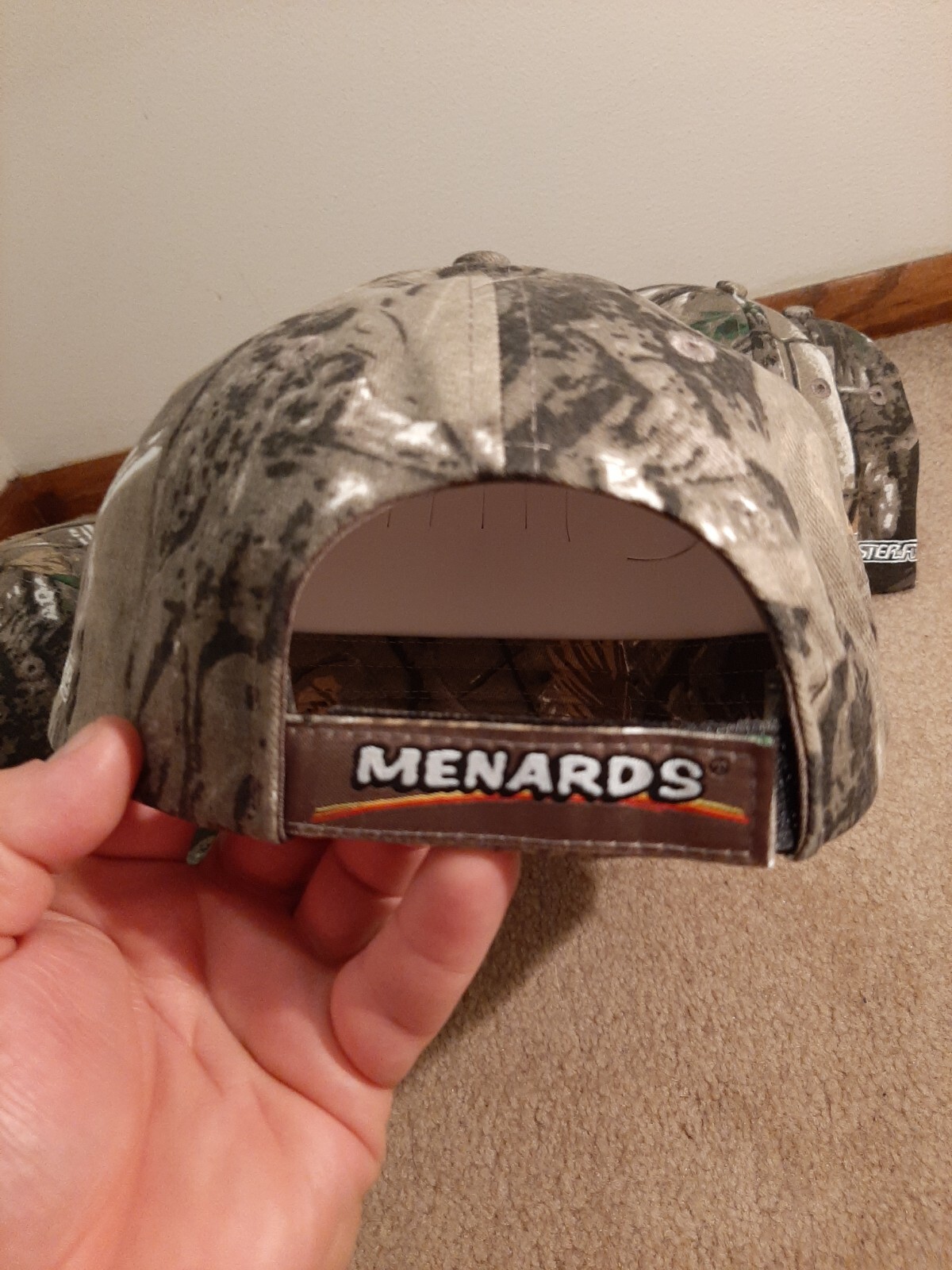 Brand New Men’s Menards MASTERFORCE ATLAS One Size Fits All Camouflage Hat Cap