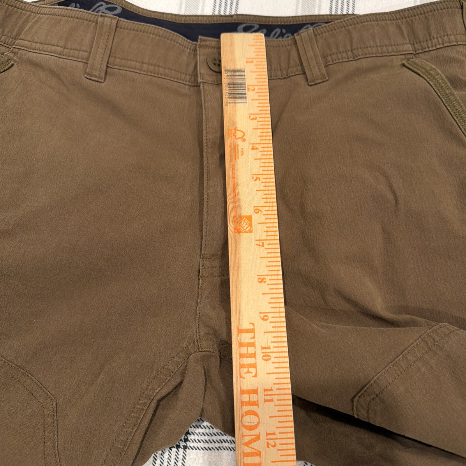 Eddie Bauer First Ascent Pants Men 36×30 Brown Guides Day Off Tactical Hiking