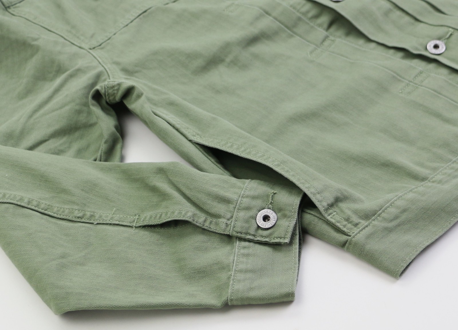 Levi’s Premium Type 1 Denim Trucker Jacket Men’s Sizes S-XXL Cotton Green