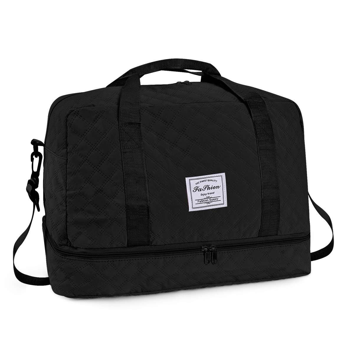 Travel Tote Bag for Women, Weekender Carry-on Tote, Large Duffel Bag Gym Bag US
