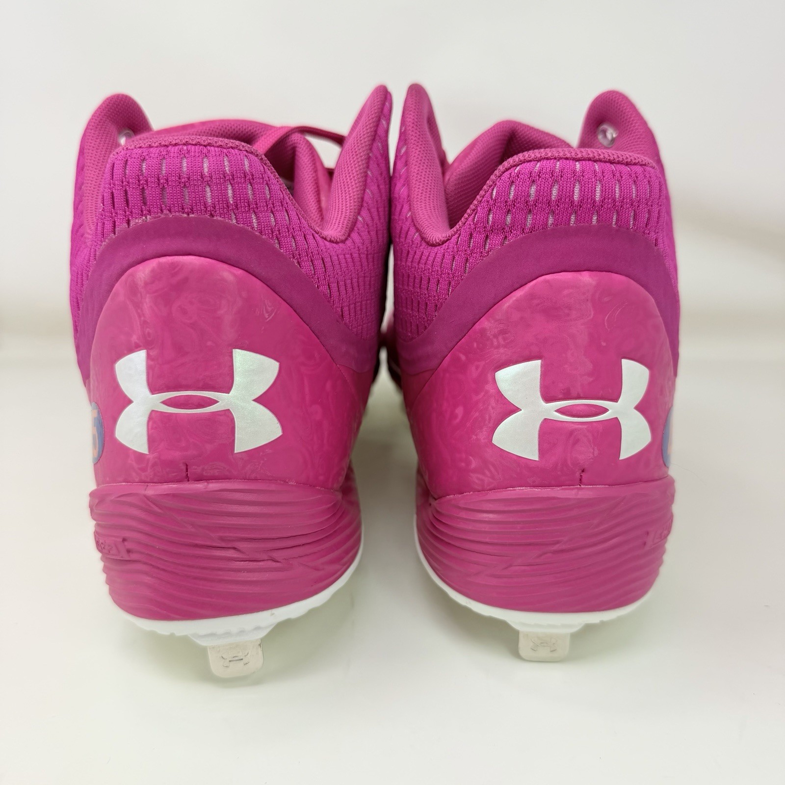 Under Armour Bryce Harper 3 Mother’s Day Baseball Cleats Pink Men’s Size 14