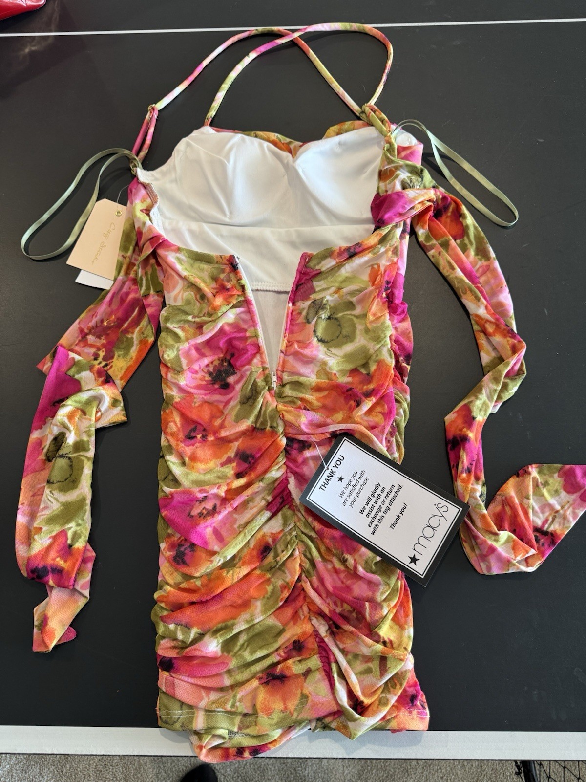 New With Tag City Studio Colorful Party Dress XXS