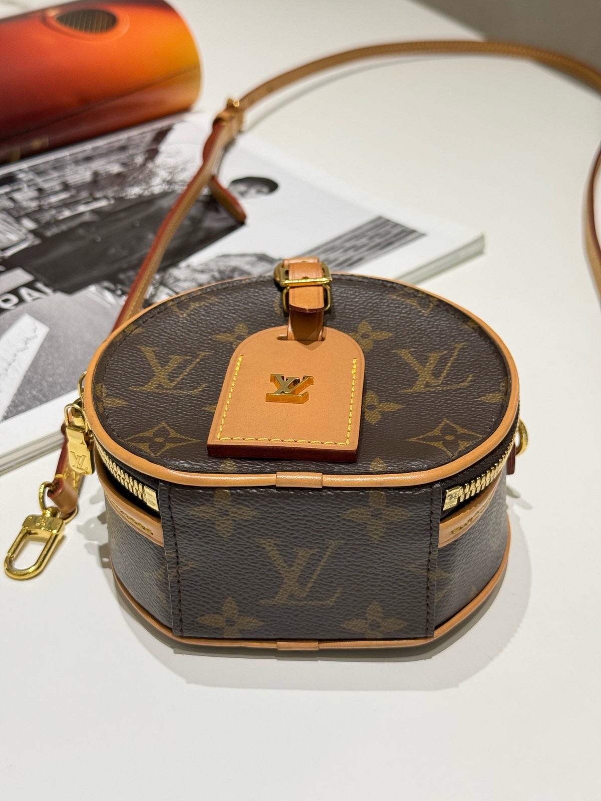 Louis Vuitton Pre-Owned Authentic Round Crossbody Bag Free Tracked Shipping