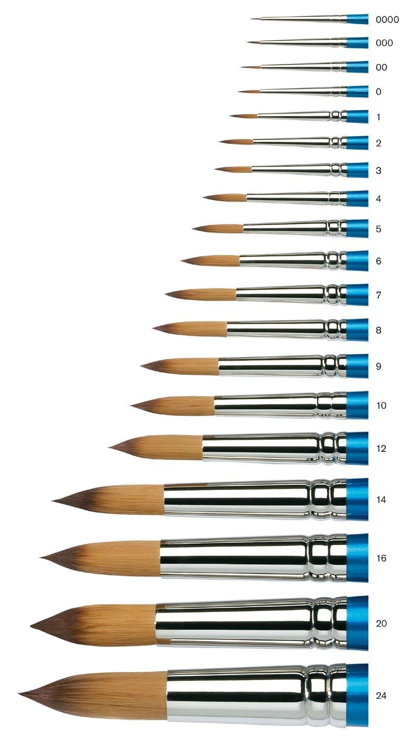 Winsor & Newton Cotman Water Colour Series 111 Short Handle Synthetic SH #10