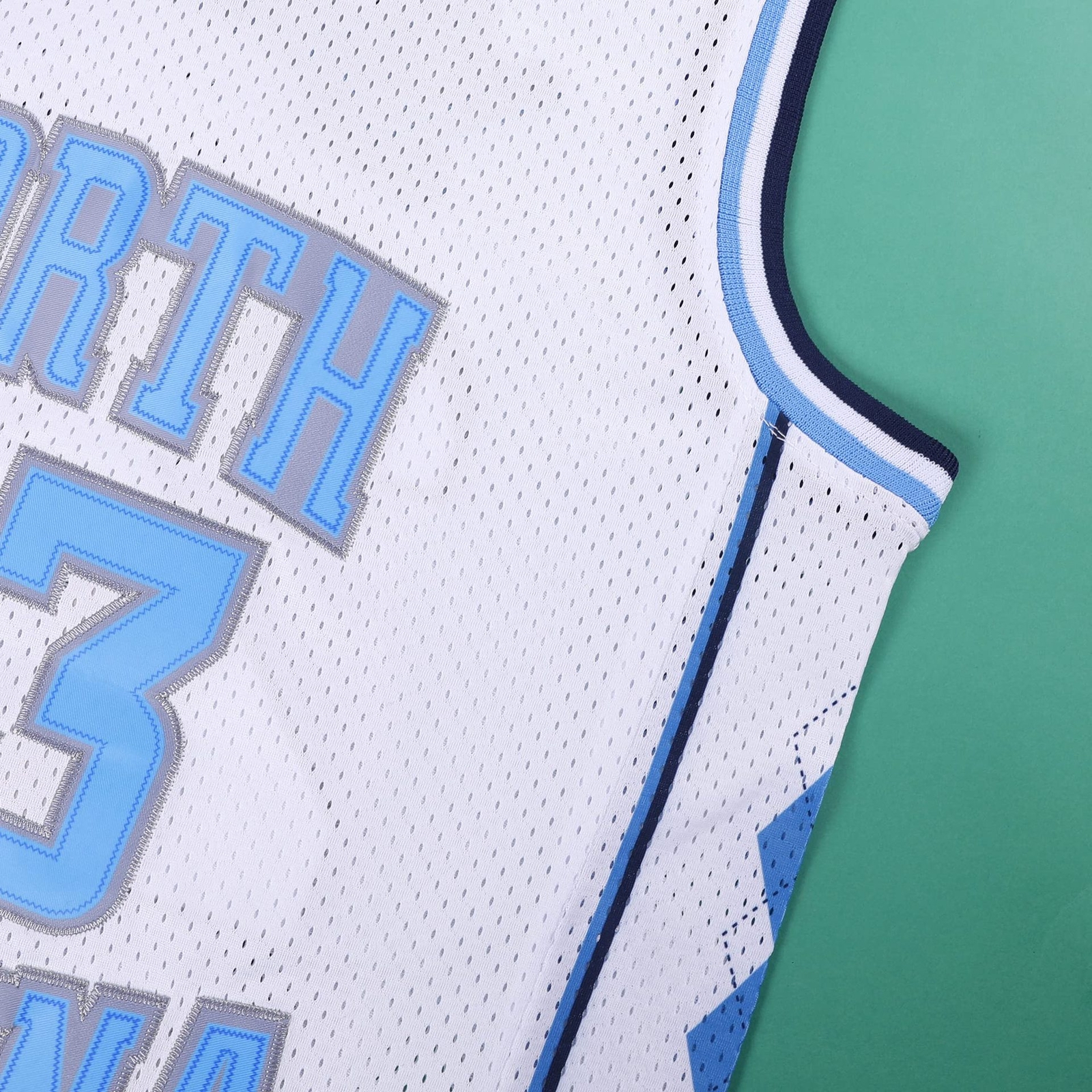 Retro North Carolina #23 Jordan College Basketball Jersey 3 Colors