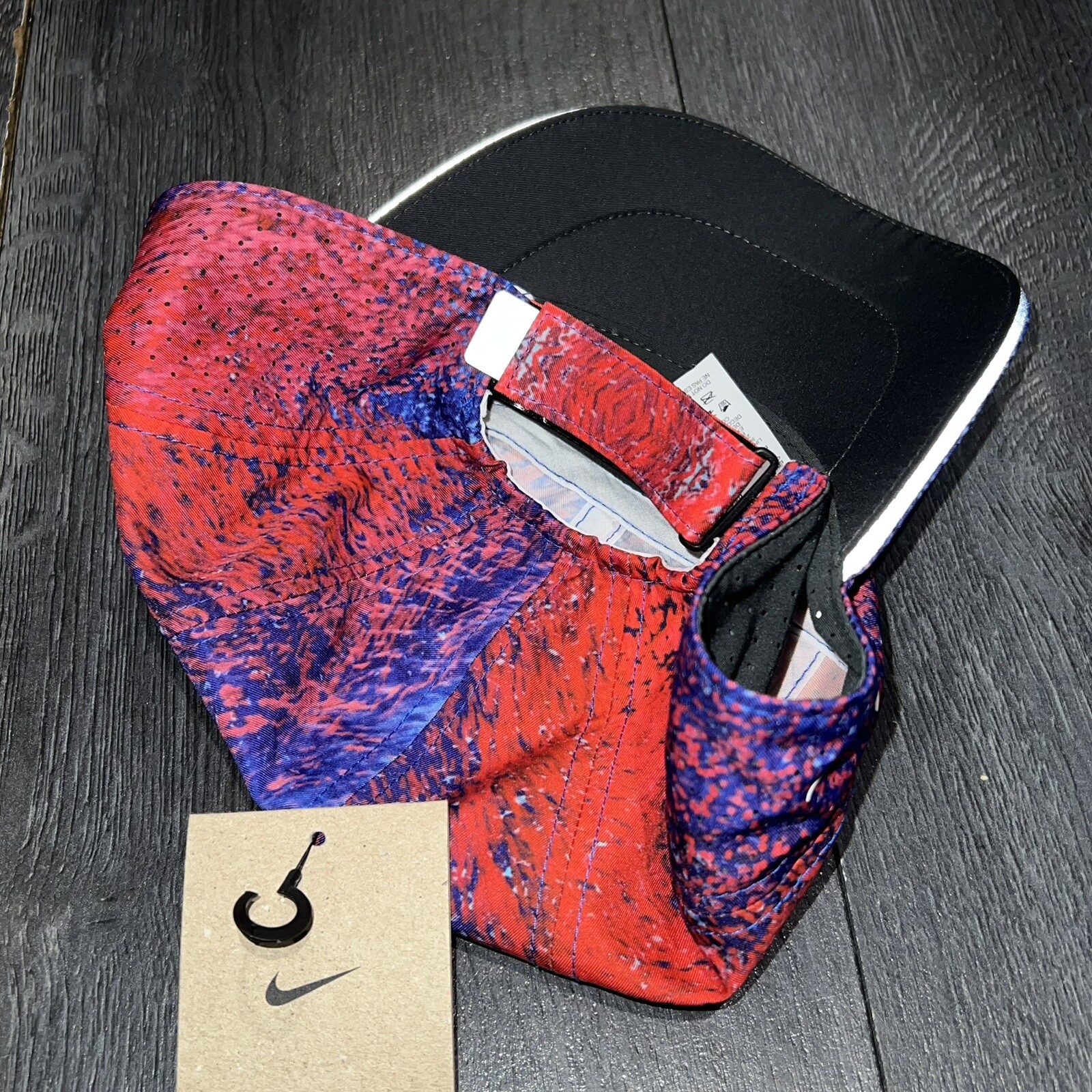 Nike USA Olympics 2024 PARIS Pro Elite Featherlight Running Red Blue Hat Fly New