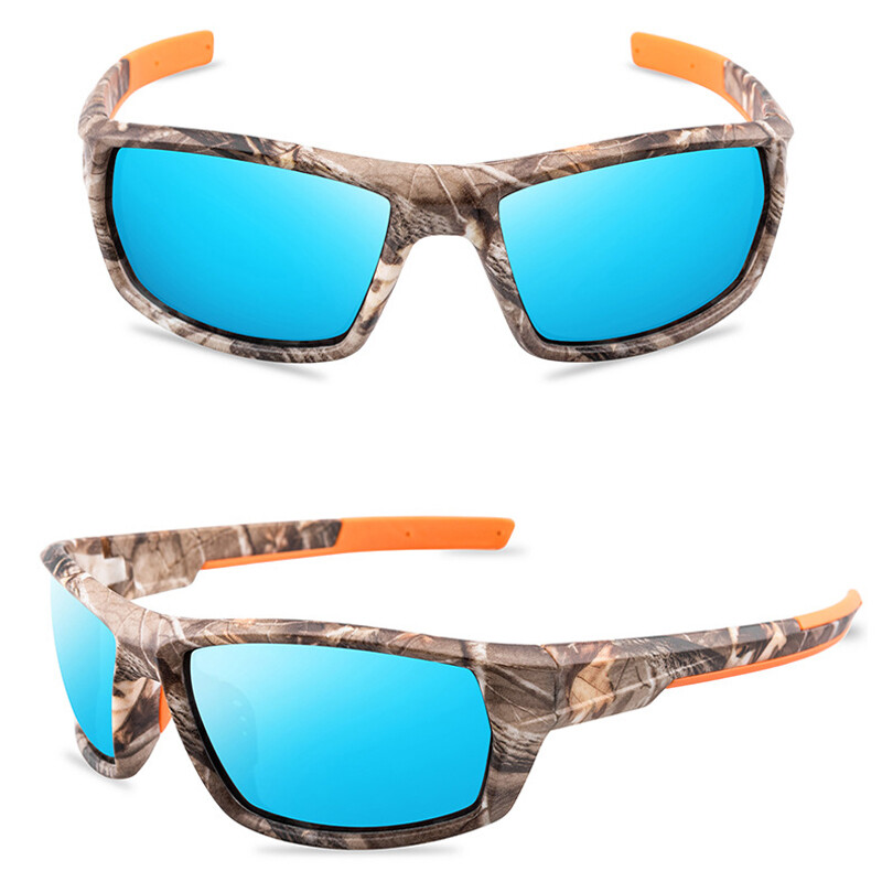 Tactical Polarized Camouflage Sunglasses Outdoor Sport Fishing Driving Glasses