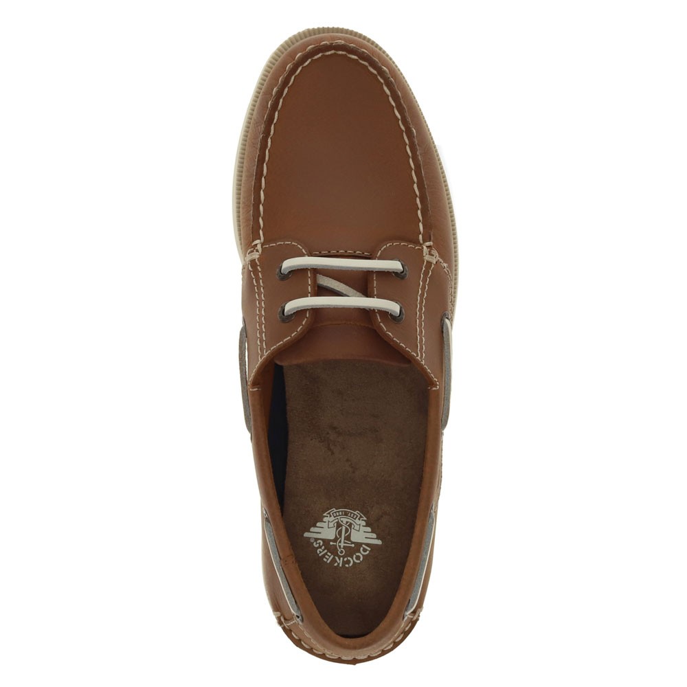 Dockers Mens Castaway Genuine Leather Boat Shoe
