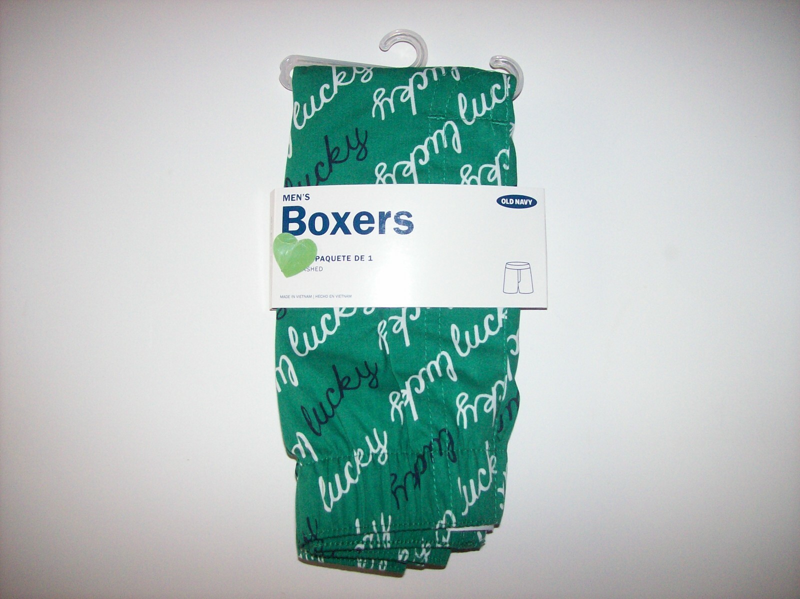 Old Navy Underwear Mens 1 Boxer Lucky S M L XL XXL XXXL New