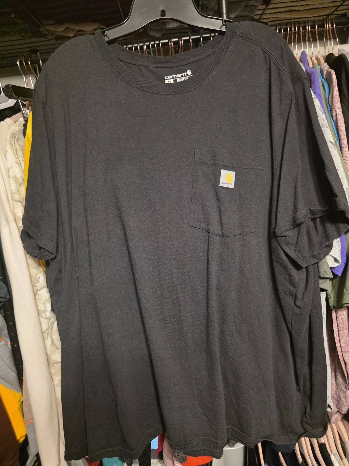 Carhartt Womens Plus Loose Fit 3X Pocket Tees Sold As A LOT Of 5