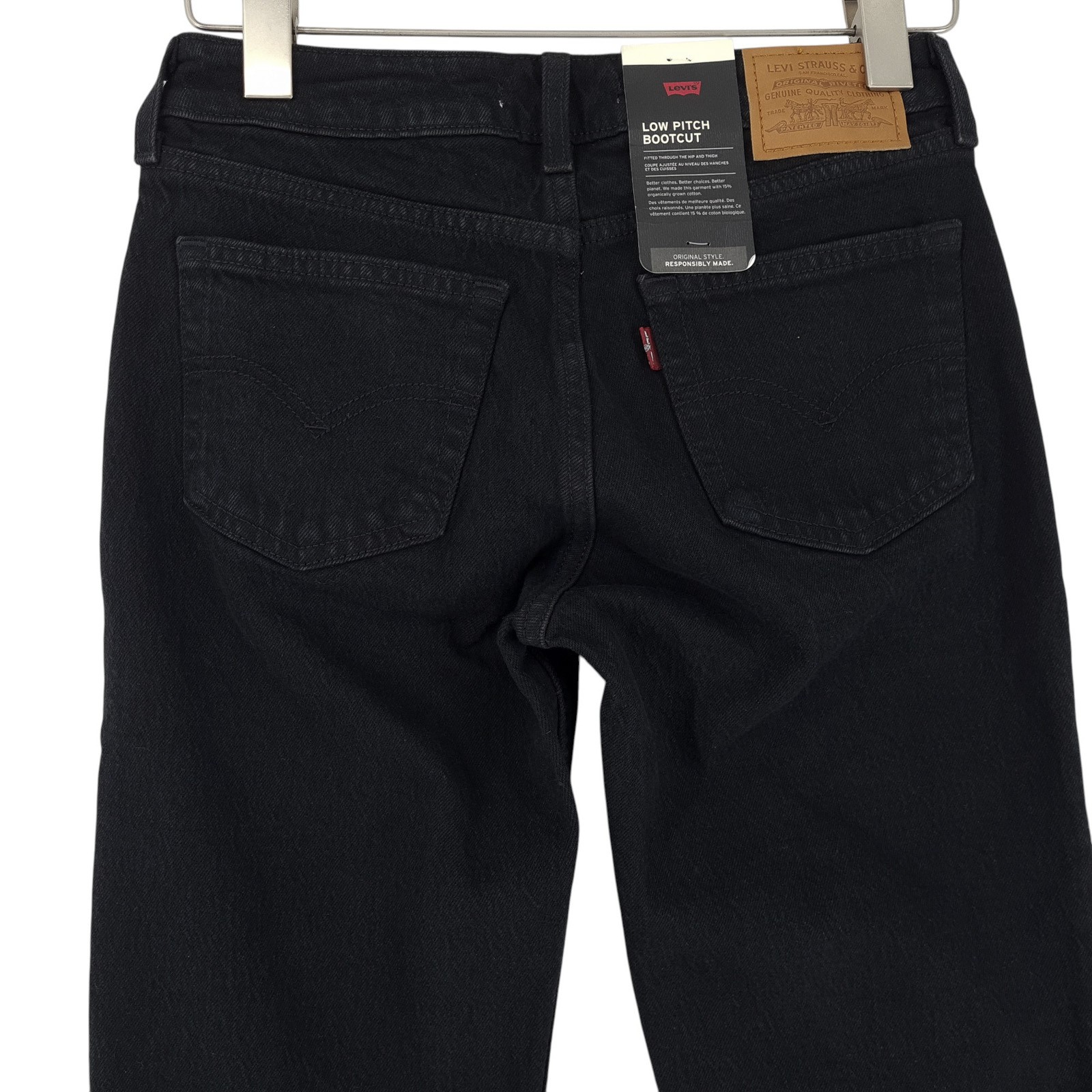 Levi’s Jeans Low Pitch Boot Women Stretch Slim Bootcut Ta1 Size W25 L33
