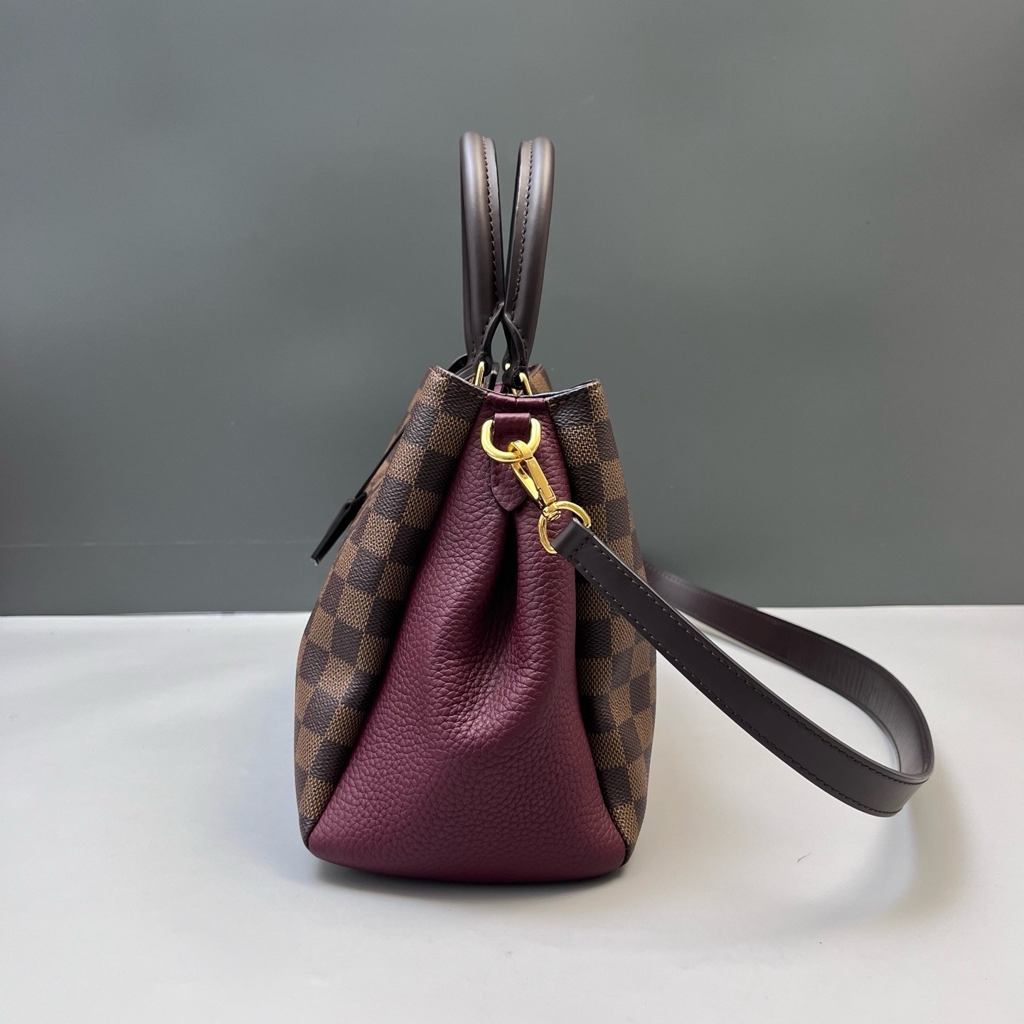 Louis Vuitton Pre-Owned Authentic Satchel Burgundy Free Tracked Shipping