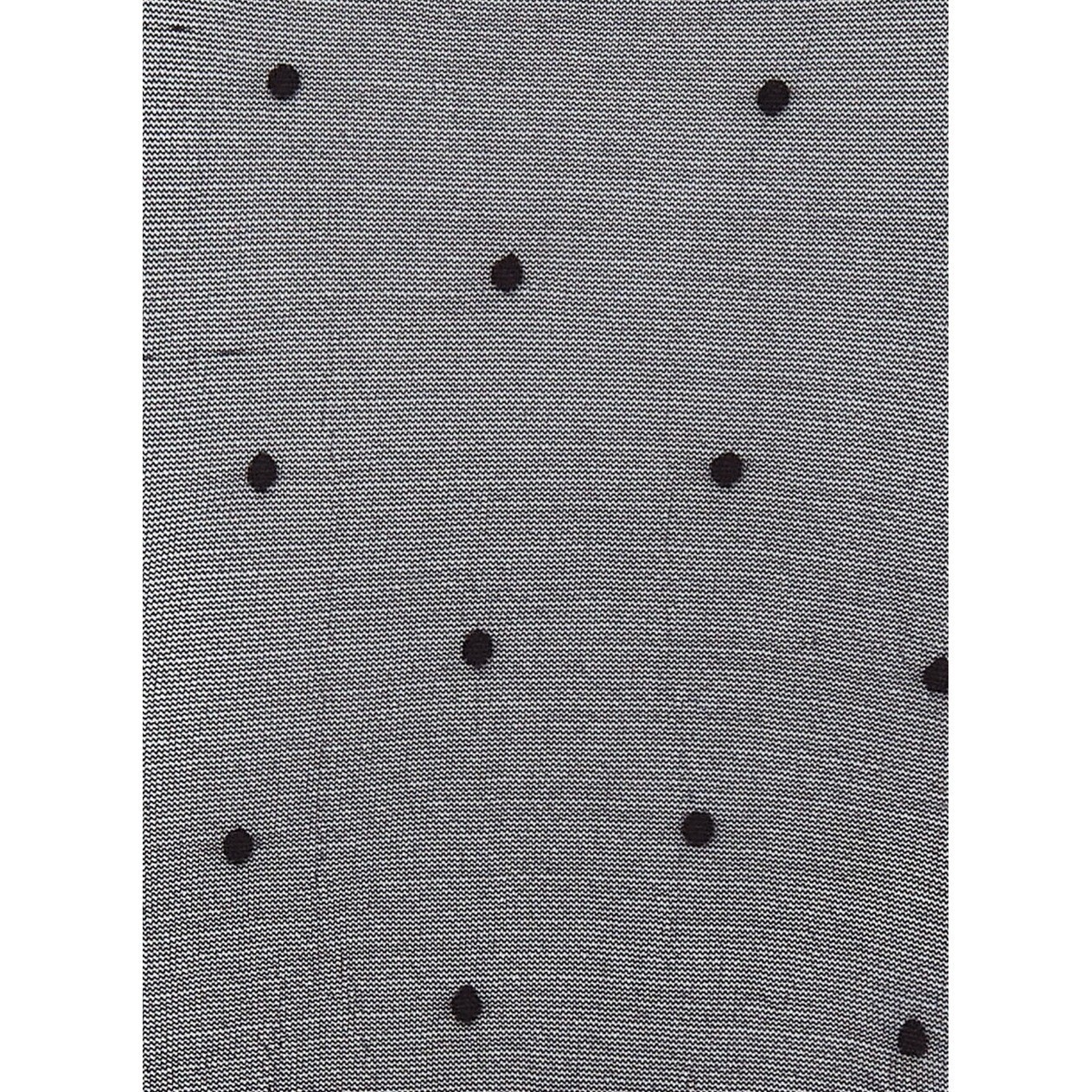 Joyspun High Waist Opaque Tights Womens Size Medium Blue And Black Polka Dot