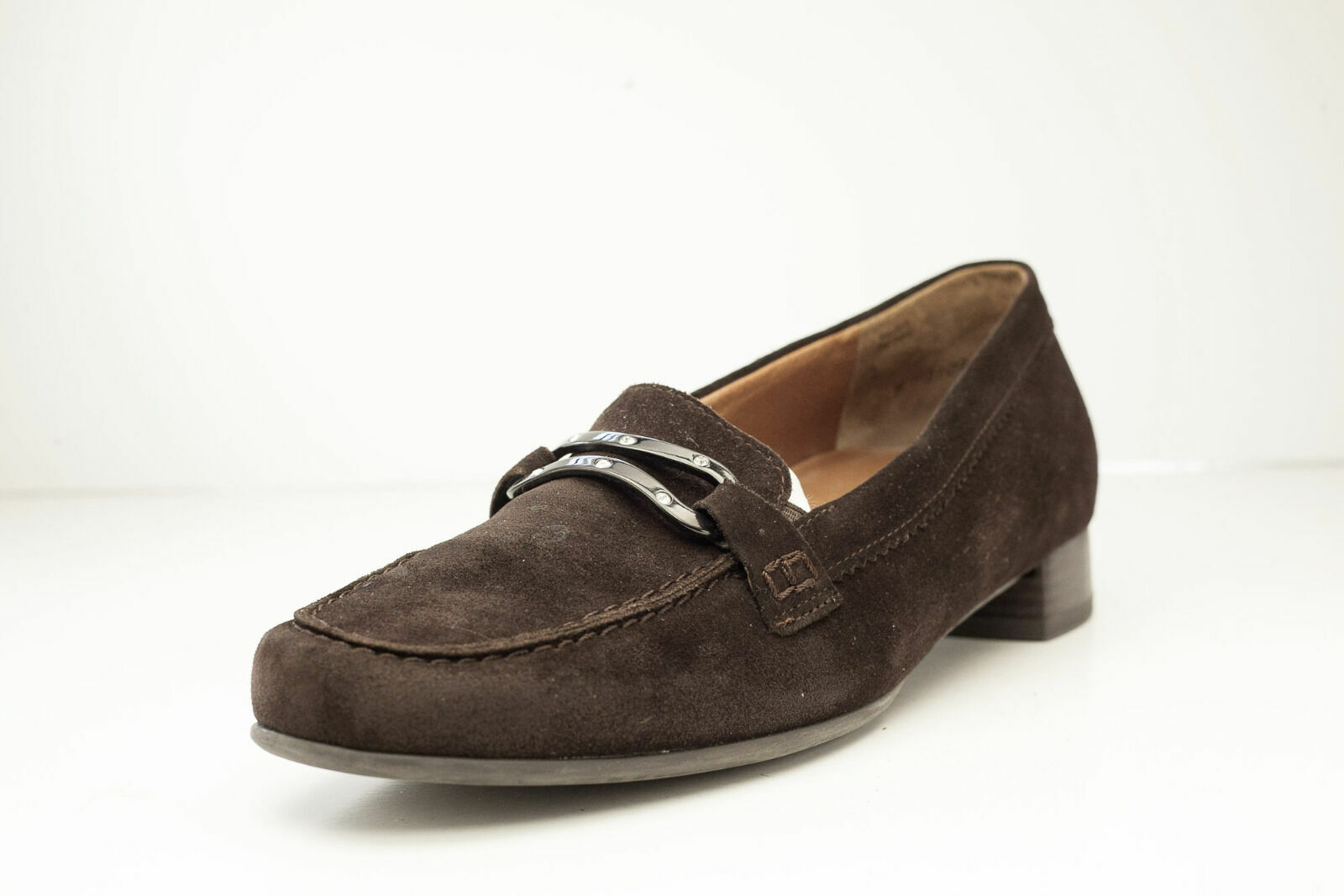 Theresia M. Brown Suede Loafers 8.5 Women’s