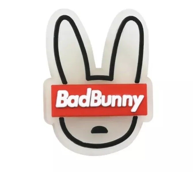 Bad Bunny Glow In The Dark Charm For Crocs Shoe Charms – 14 Pieces