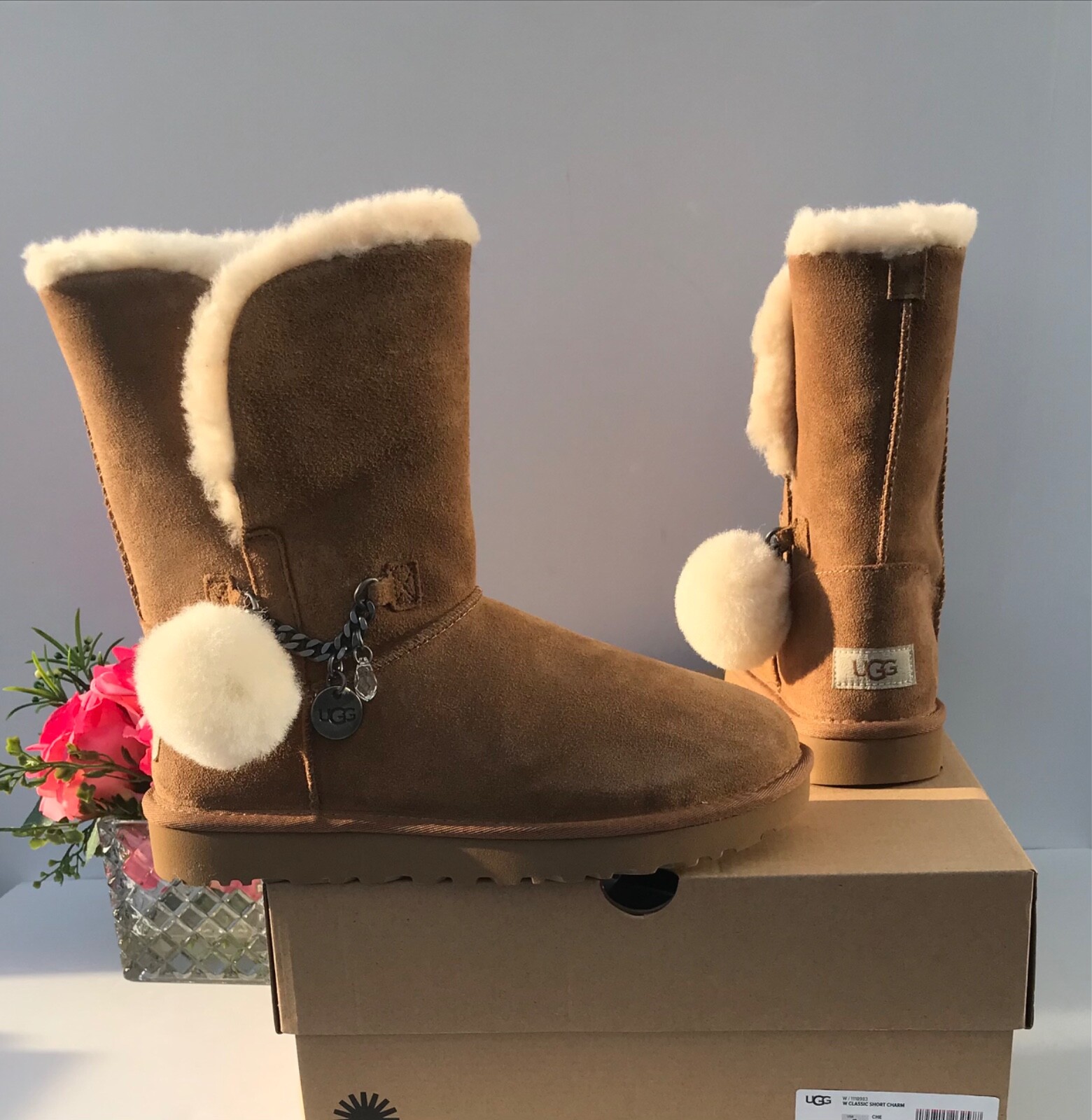 UGG Classic Short Charm Boots
