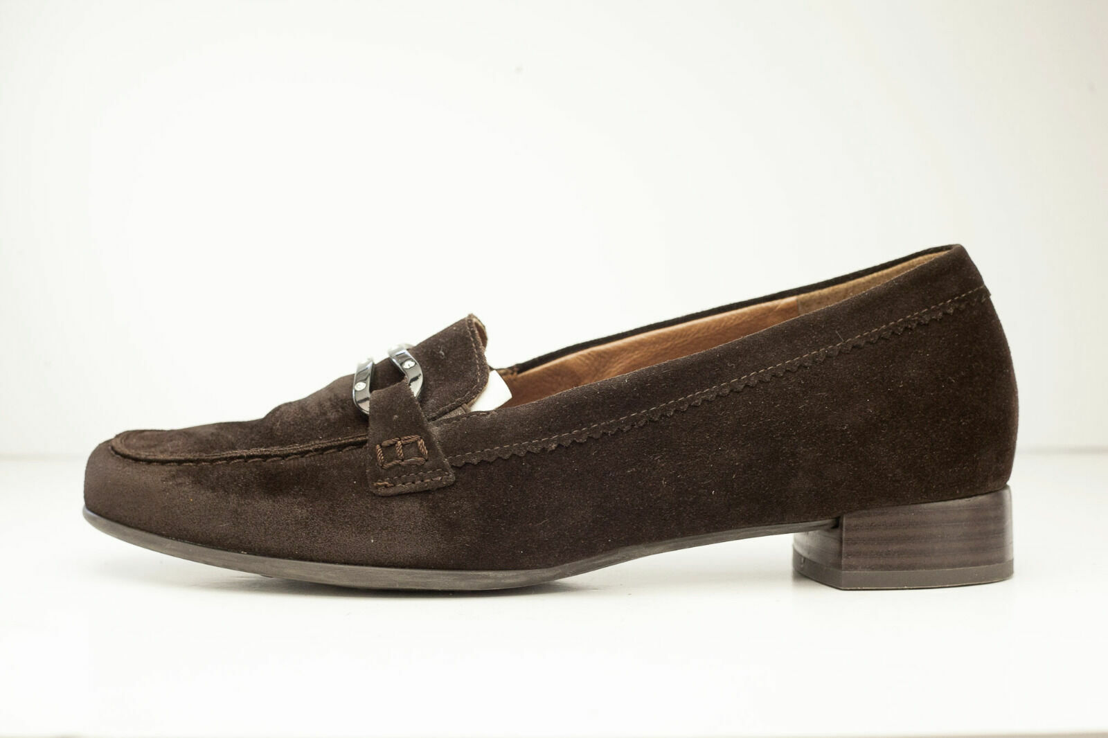 Theresia M. Brown Suede Loafers 8.5 Women’s