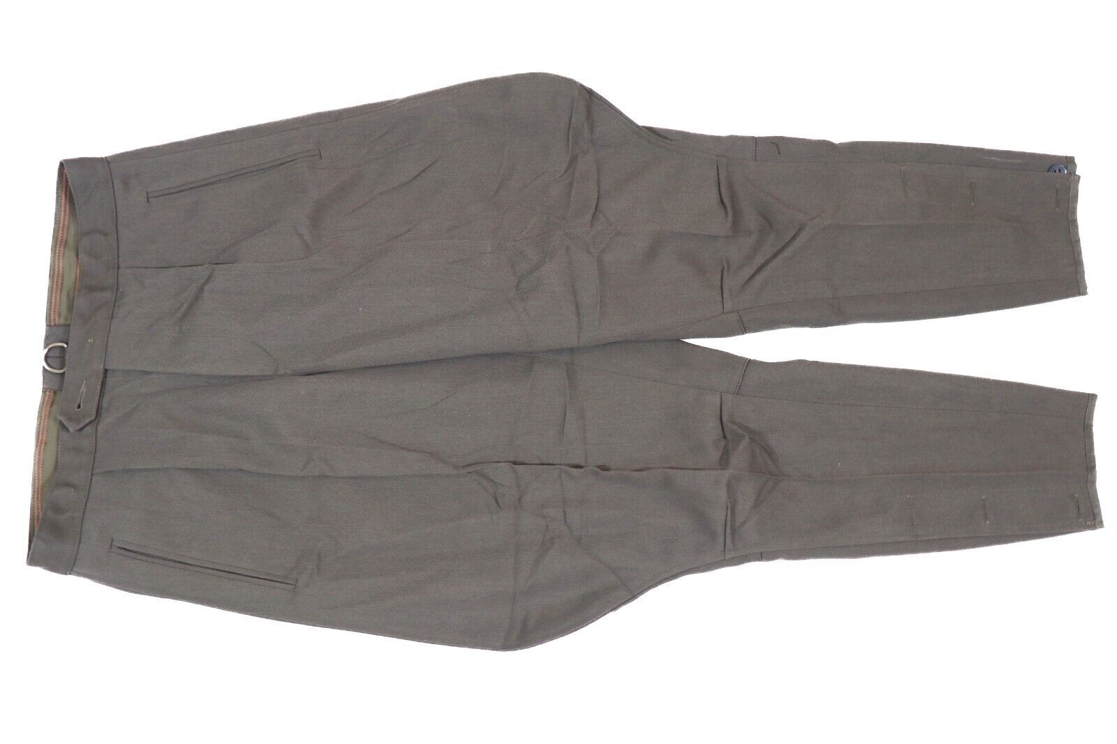 Authentic East German Grey Officer Trousers Pants Breeches NVA DDR Germany