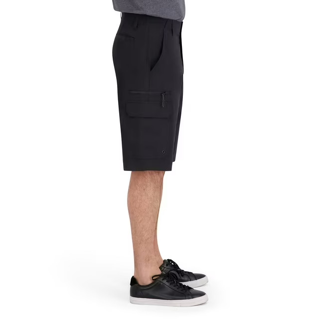 Iron Co. Men’s Stretch Hybrid Cargo Shorts Size 40 Black