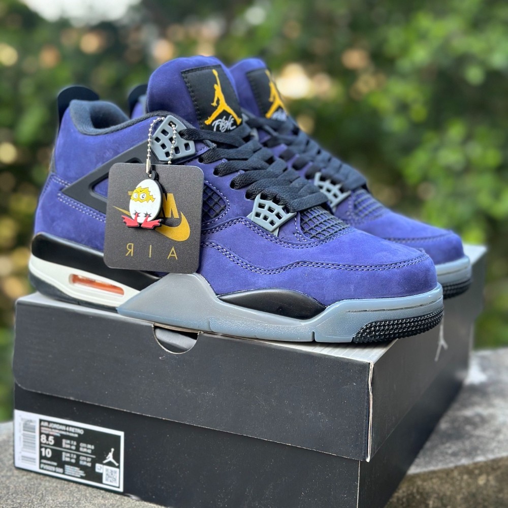 AJ 4 Lakers Imperial Purple FV5029-500
