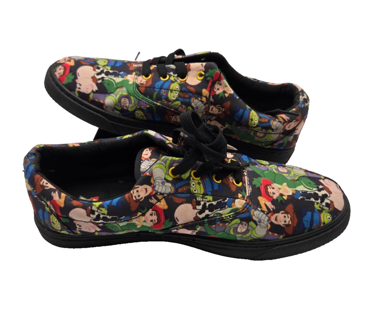 Disney Pixar Toy Story 2 Lace Up Unisex Sneakers Womens Size 11 Mens Size 9 NWT