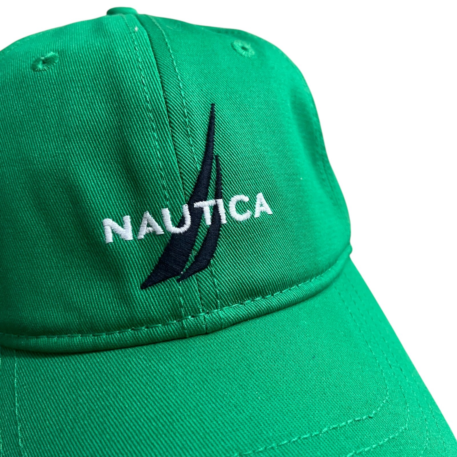 Nautica Men’s Embroidered Logo Cap Chino Twill Baseball Cap Adjustable One Size