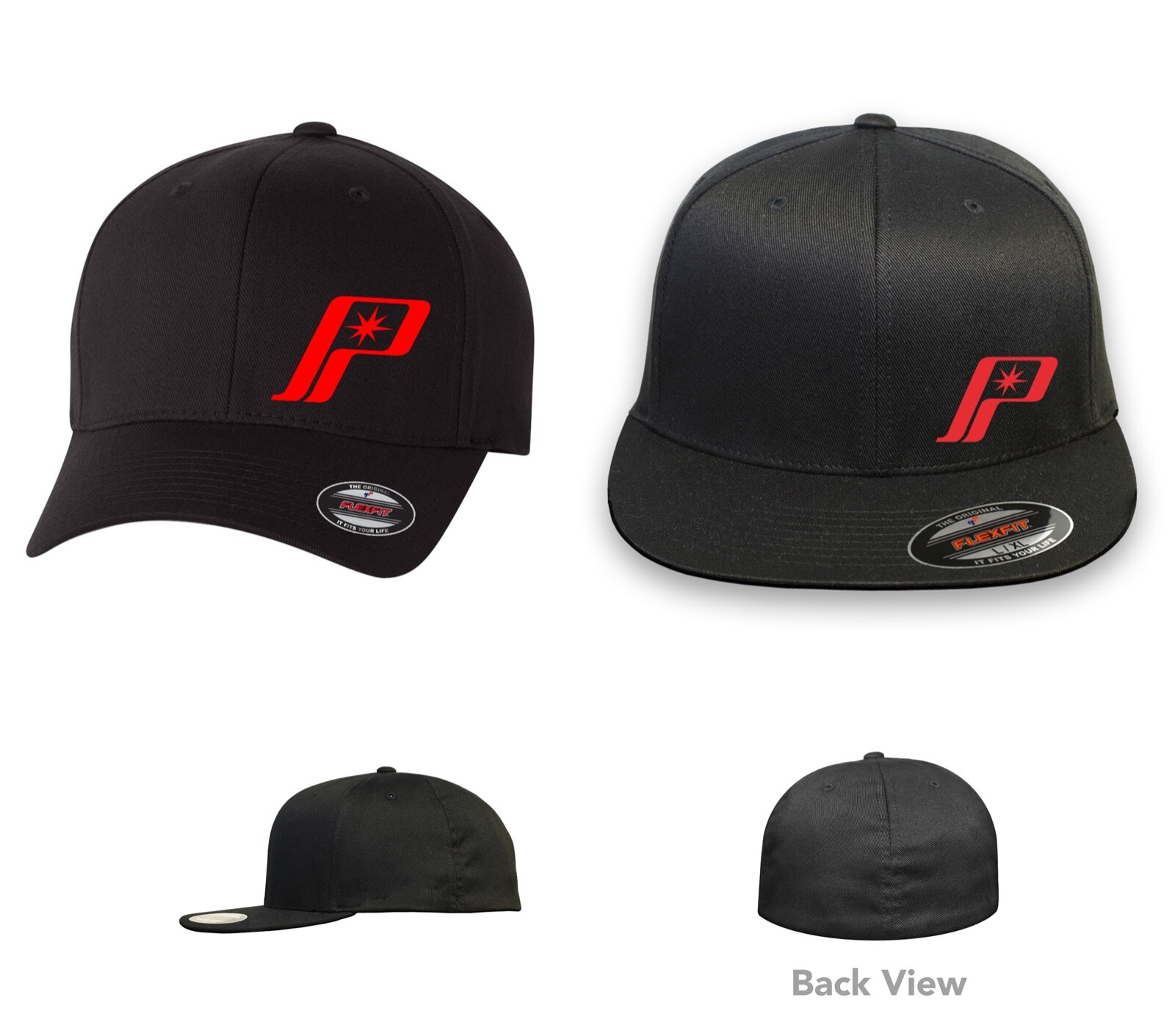 POLARIS RZR ATV 4X4 CURVED or FLAT BILL FLEXFIT HAT **FREE SHIPPING in BOX**